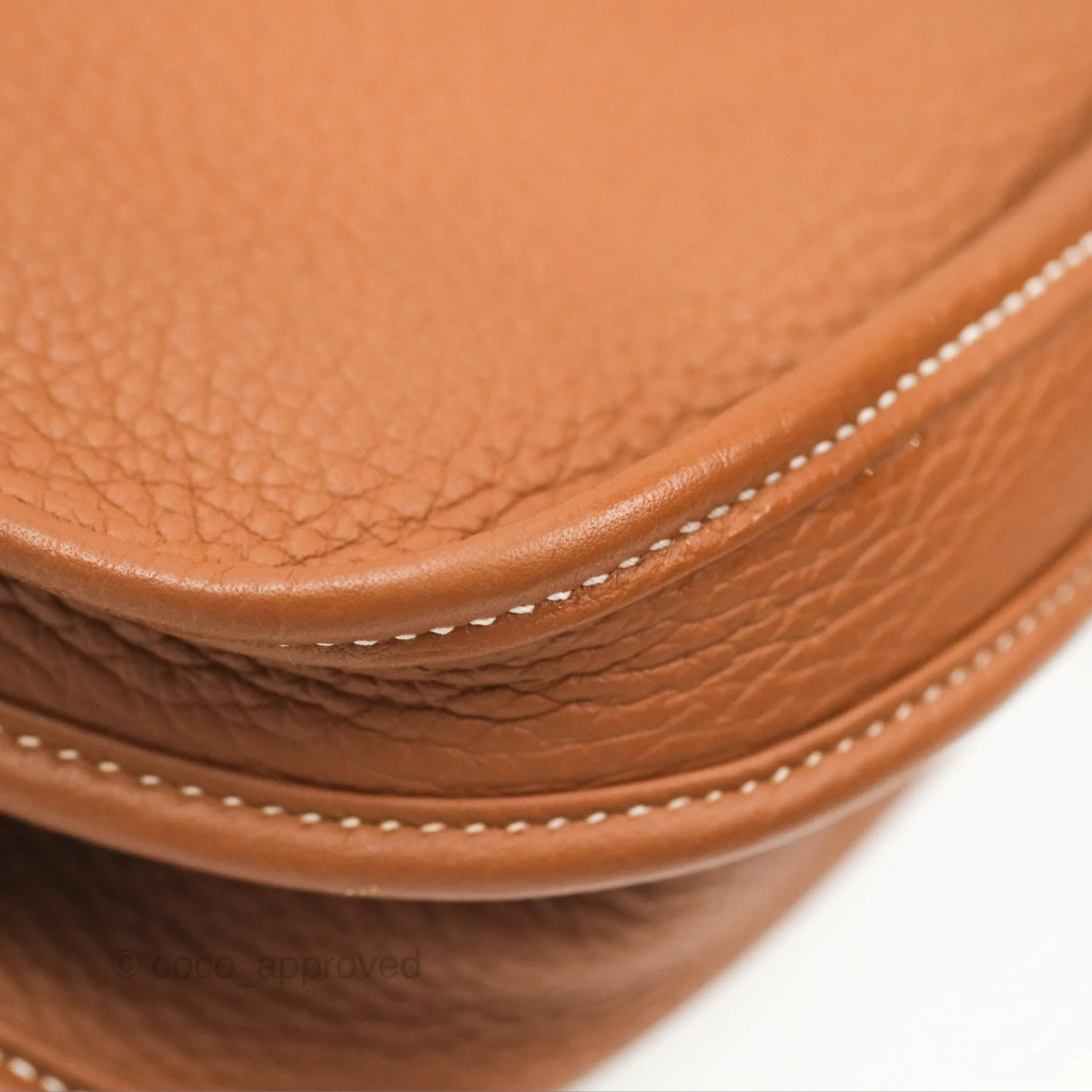 Hermes Evelyne III 29 Gold Clemence Gold Hardware