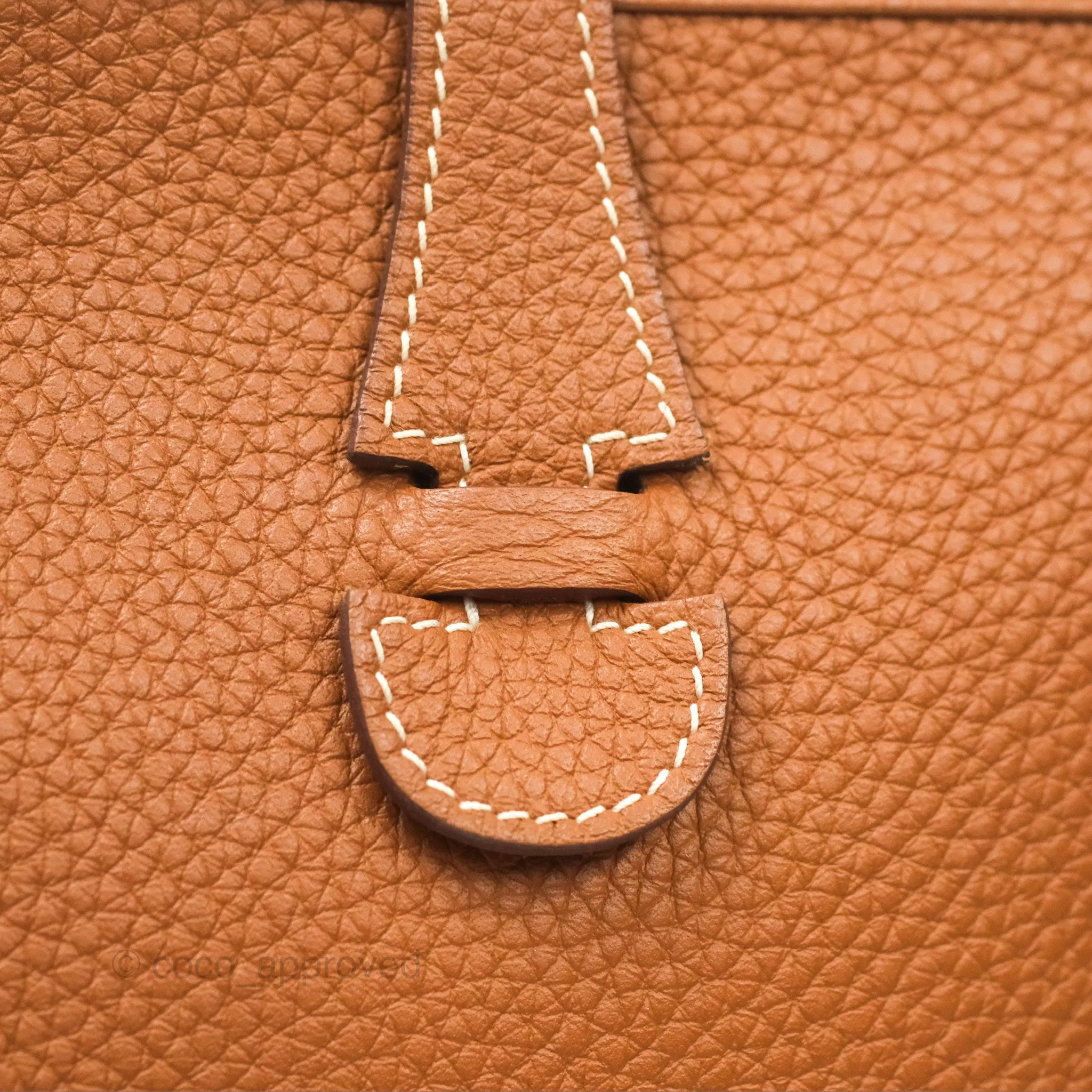 Hermes Evelyne III 29 Gold Clemence Gold Hardware