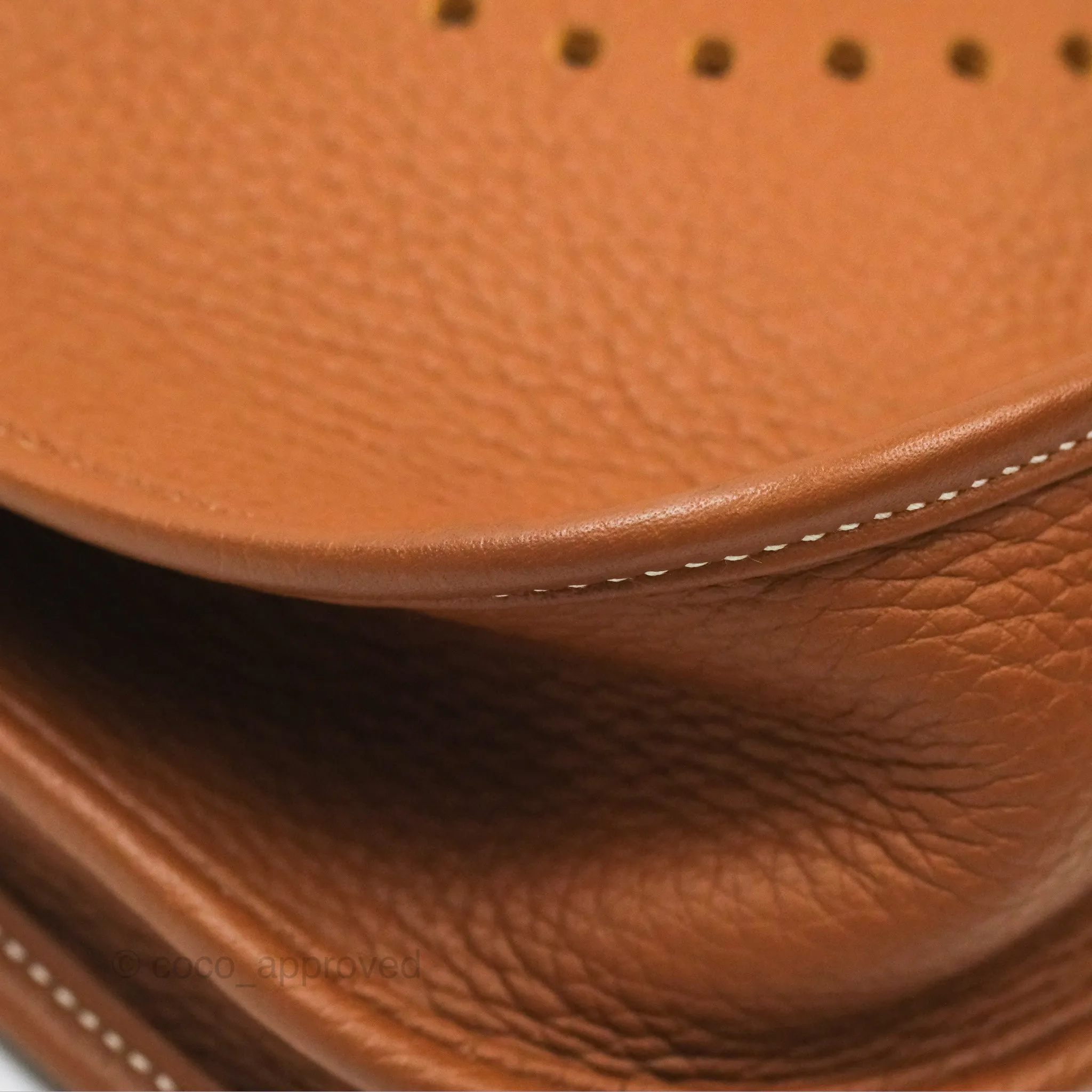 Hermes Evelyne III 29 Gold Clemence Gold Hardware