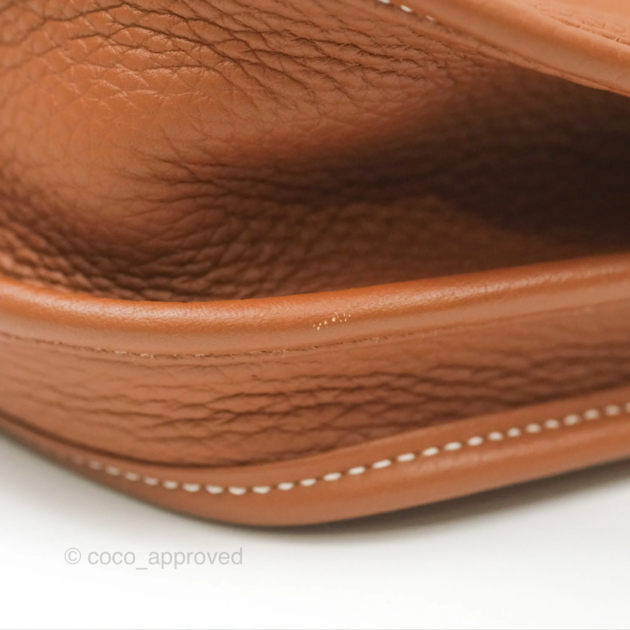 Hermes Evelyne III 29 Gold Clemence Gold Hardware