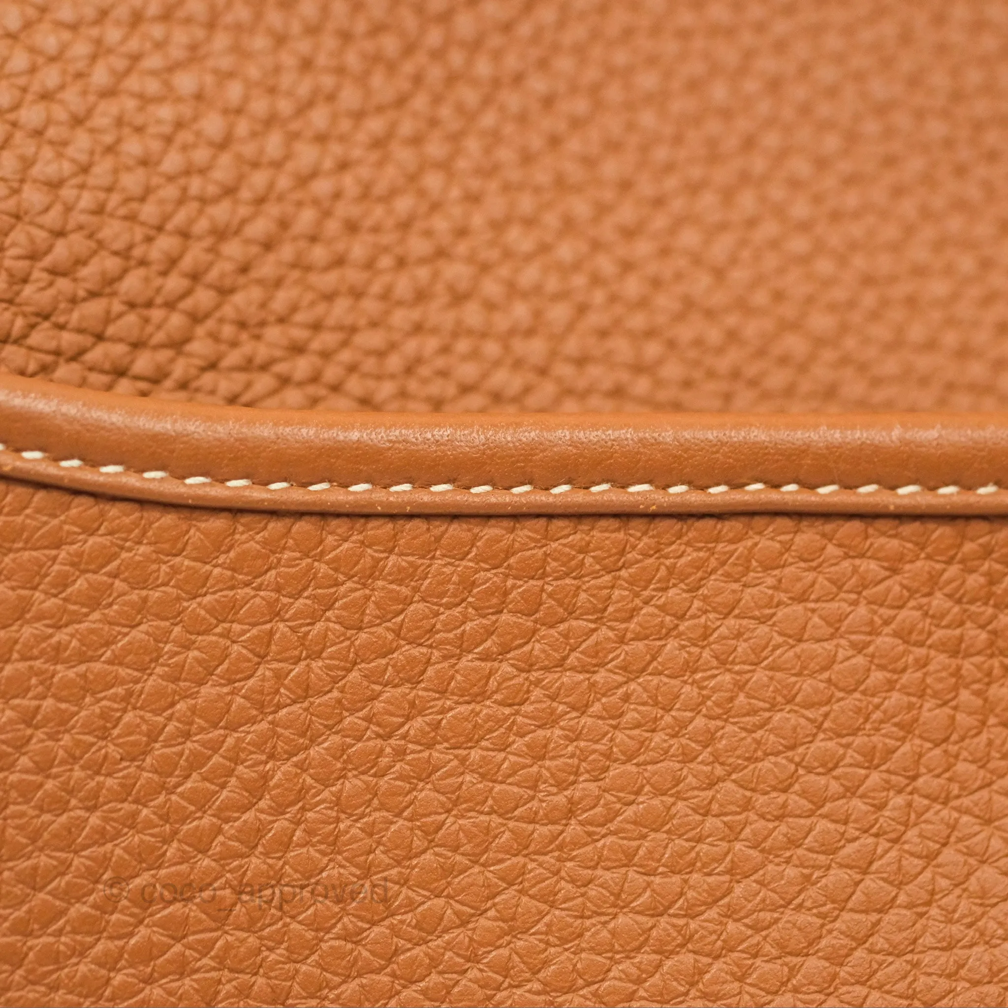 Hermes Evelyne III 29 Gold Clemence Gold Hardware