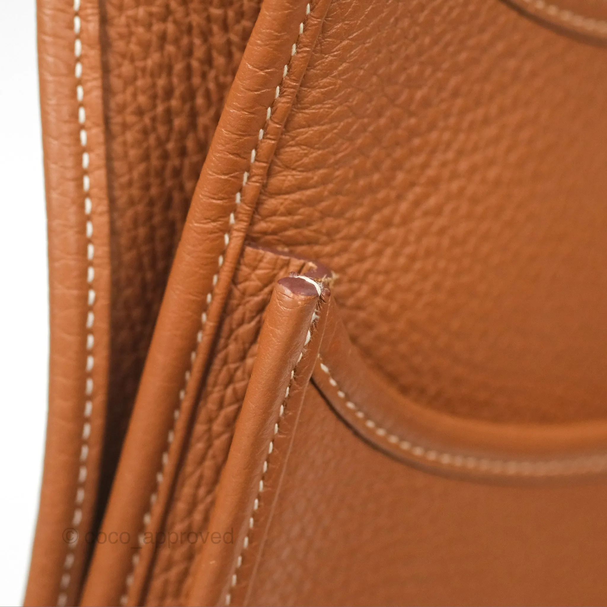 Hermes Evelyne III 29 Gold Clemence Gold Hardware