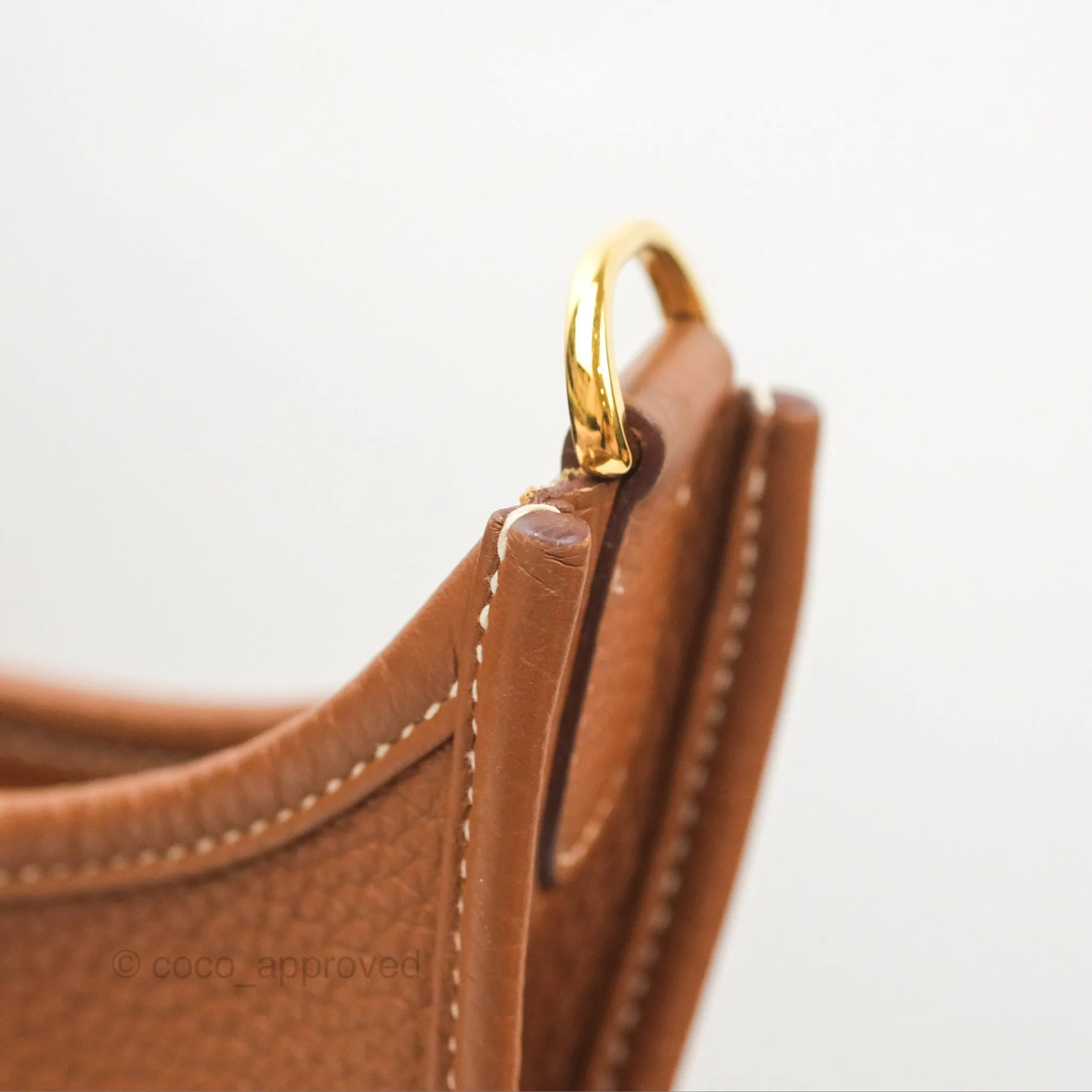 Hermes Evelyne III 29 Gold Clemence Gold Hardware