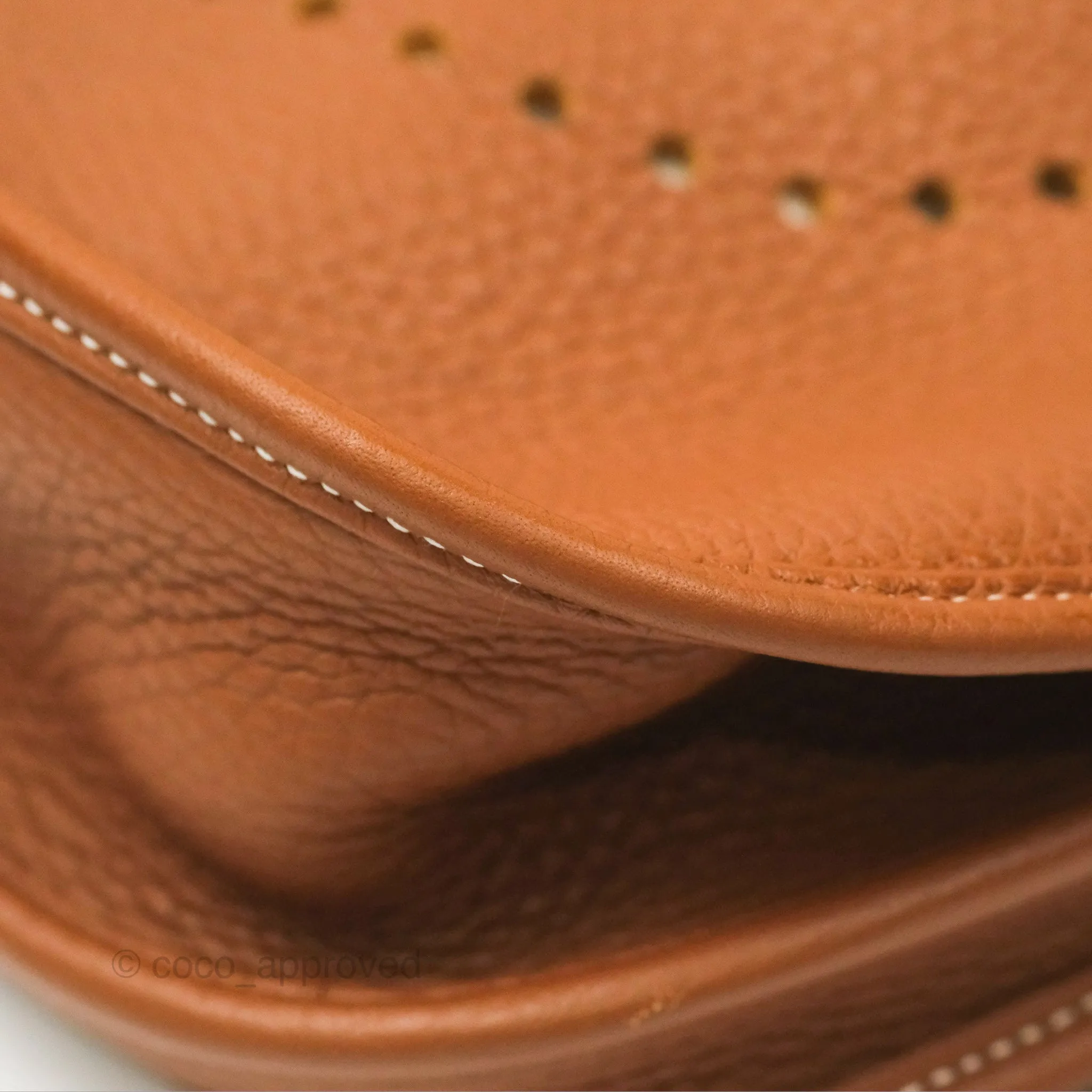 Hermes Evelyne III 29 Gold Clemence Gold Hardware