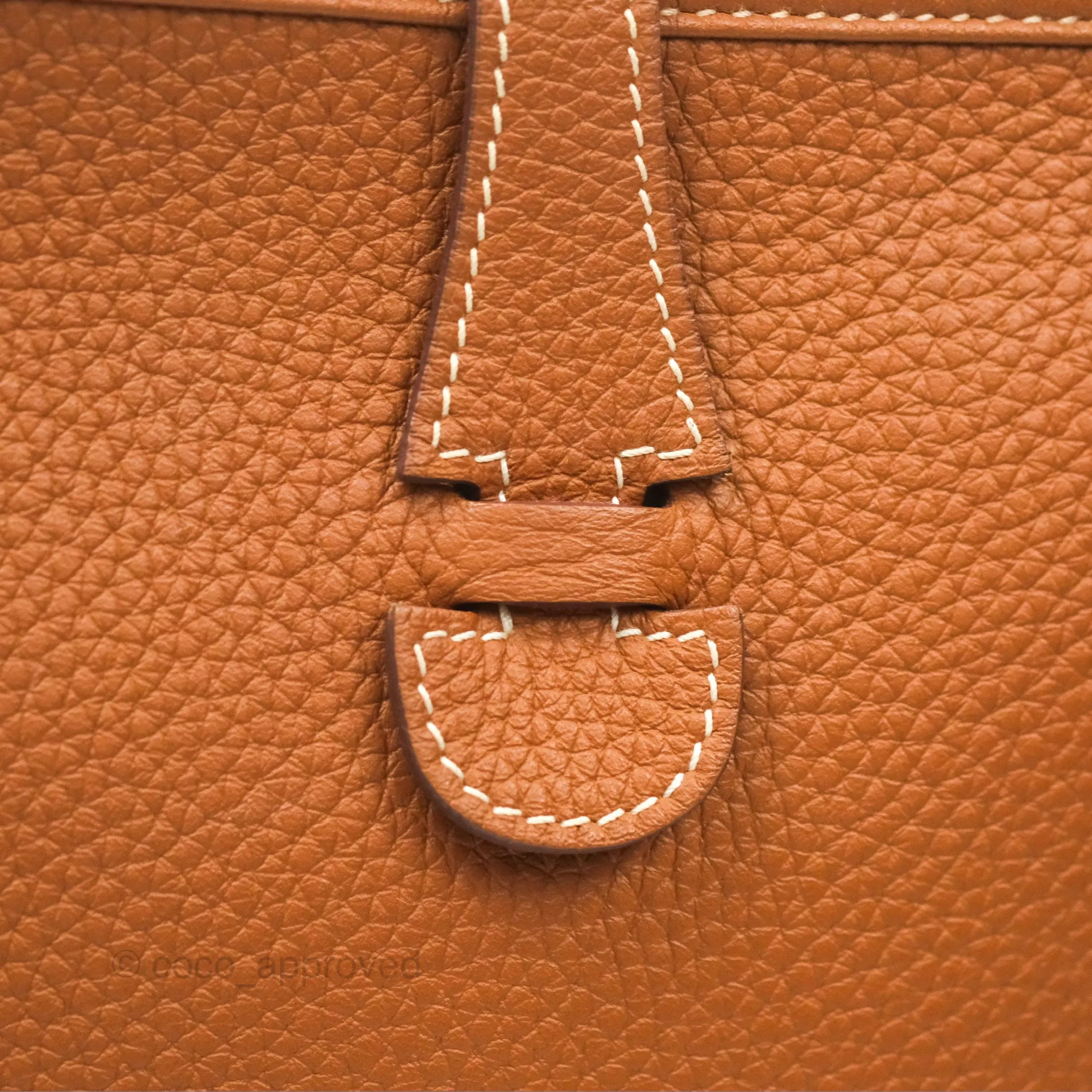 Hermes Evelyne III 29 Gold Clemence Gold Hardware