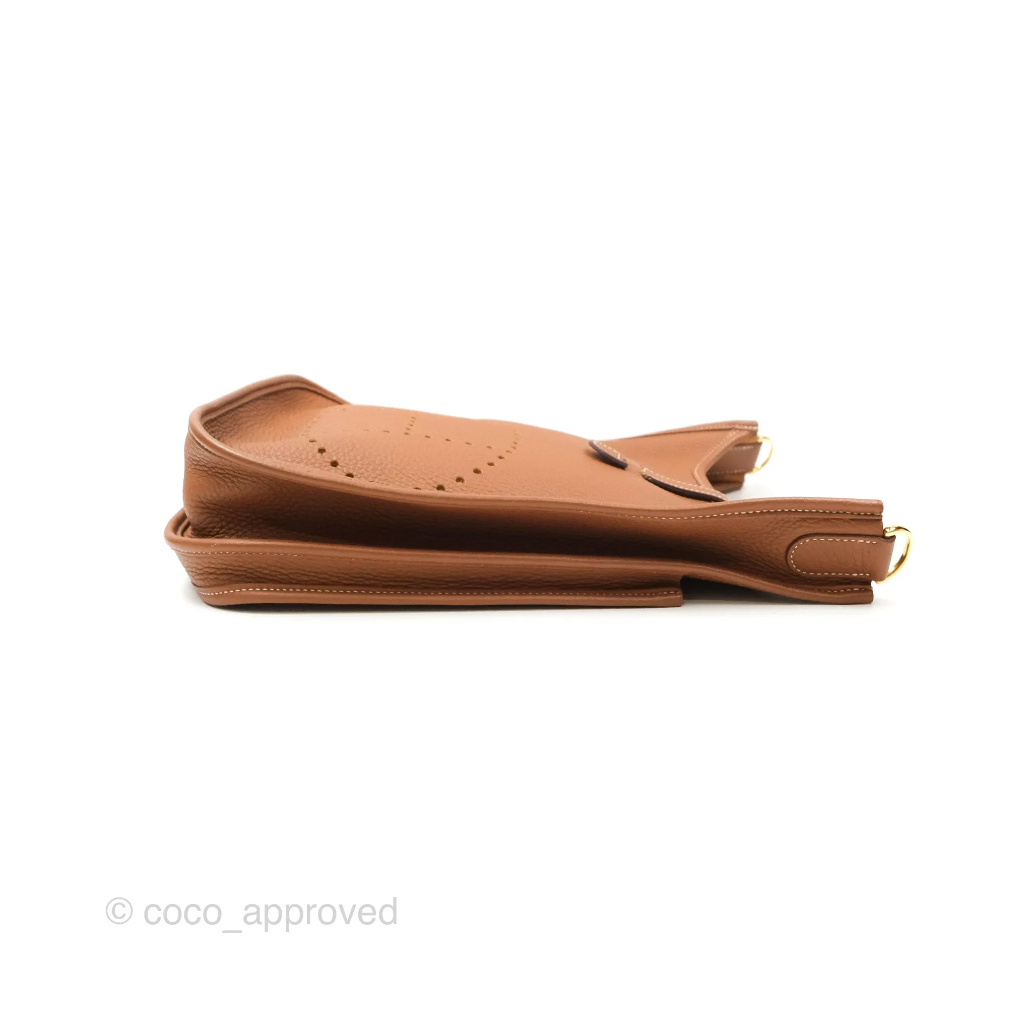 Hermes Evelyne III 29 Gold Clemence Gold Hardware