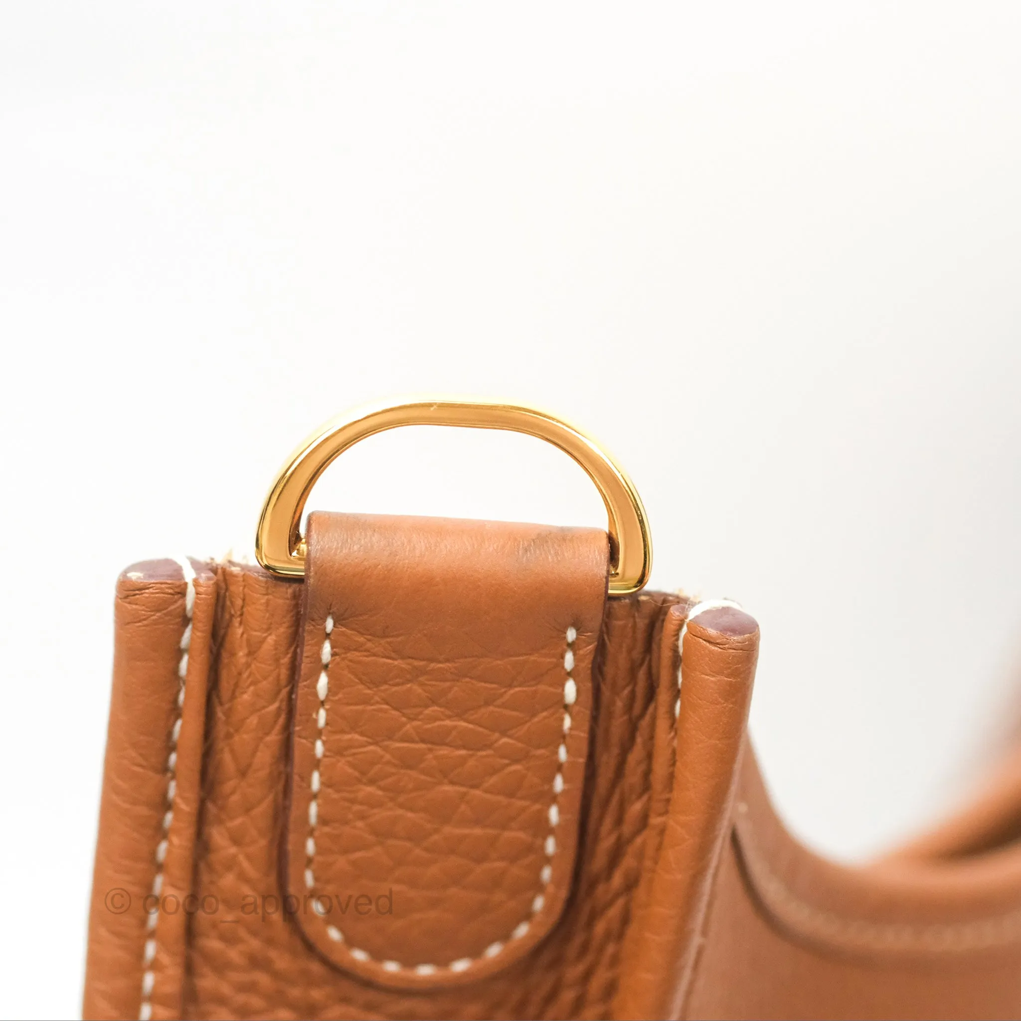 Hermes Evelyne III 29 Gold Clemence Gold Hardware