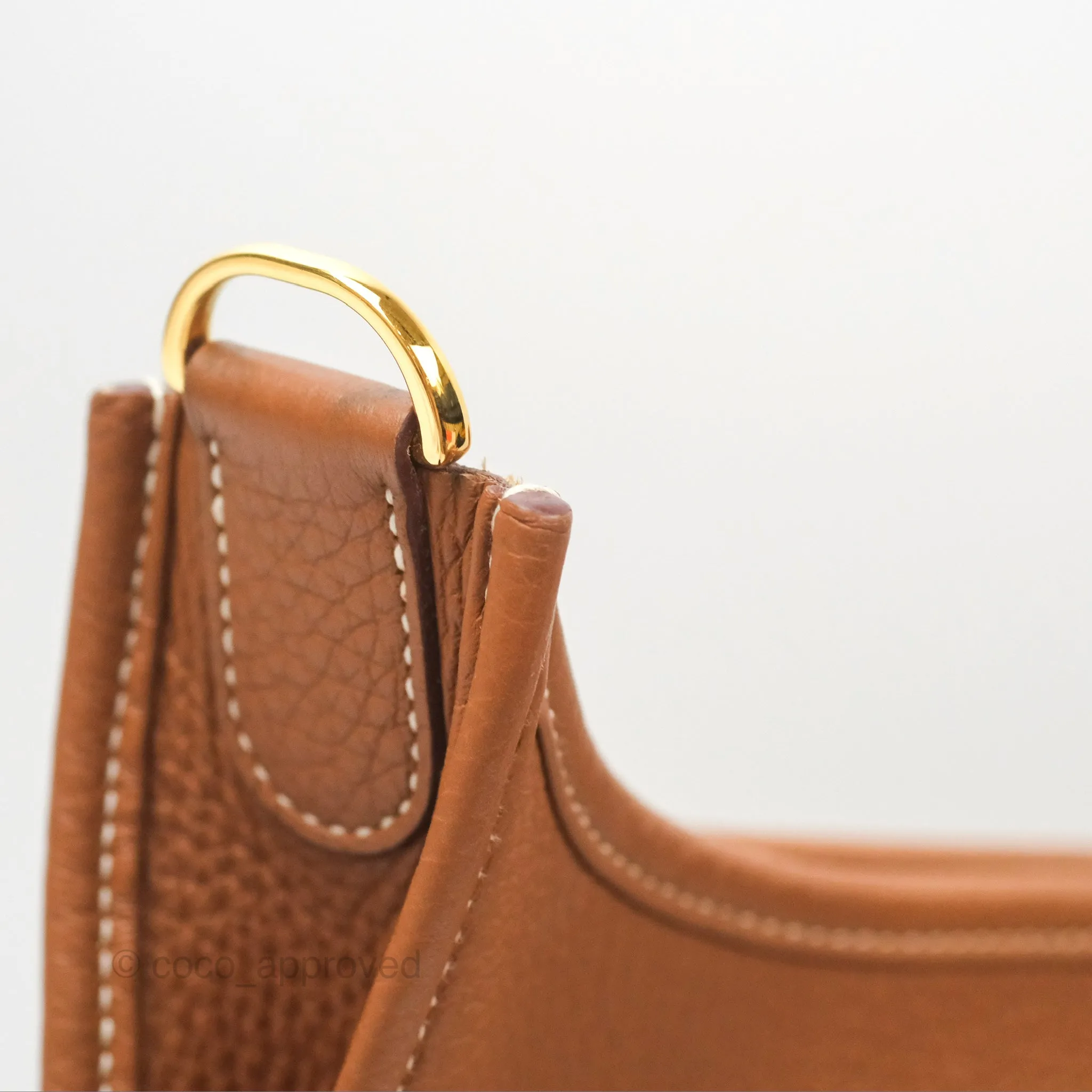 Hermes Evelyne III 29 Gold Clemence Gold Hardware