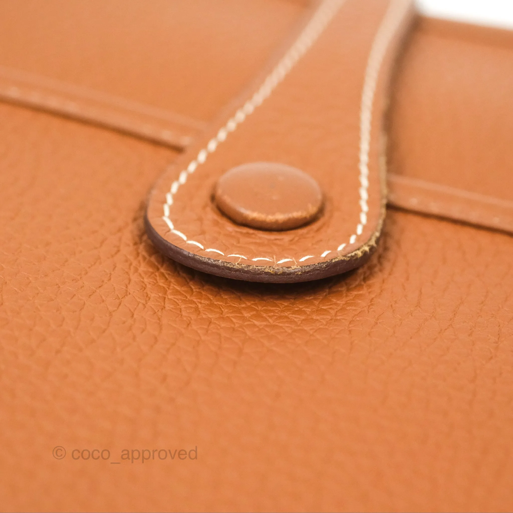 Hermes Evelyne III 29 Gold Clemence Gold Hardware