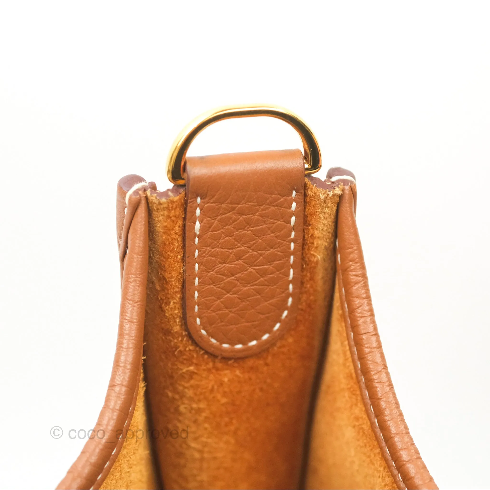 Hermes Evelyne III 29 Gold Clemence Gold Hardware