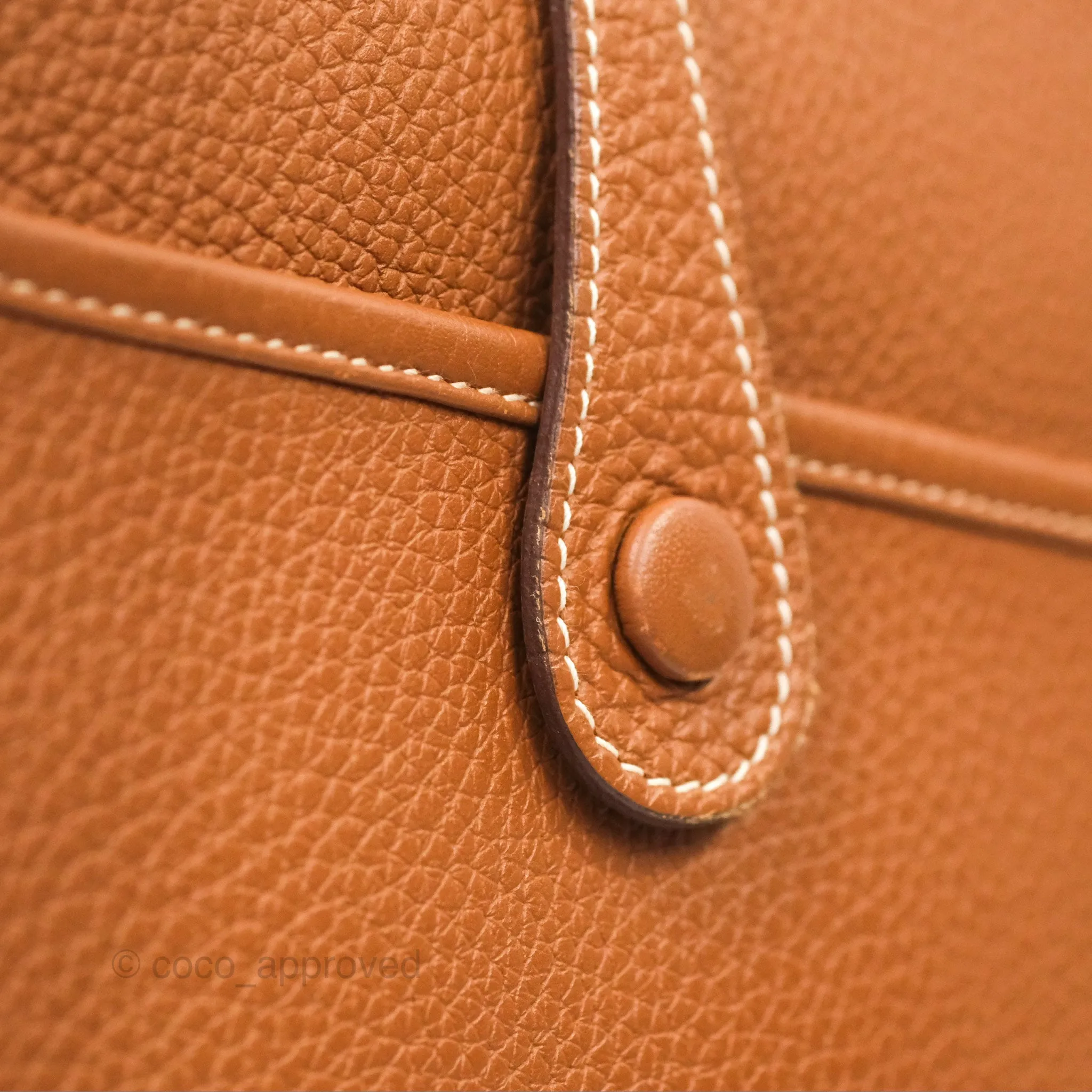 Hermes Evelyne III 29 Gold Clemence Gold Hardware