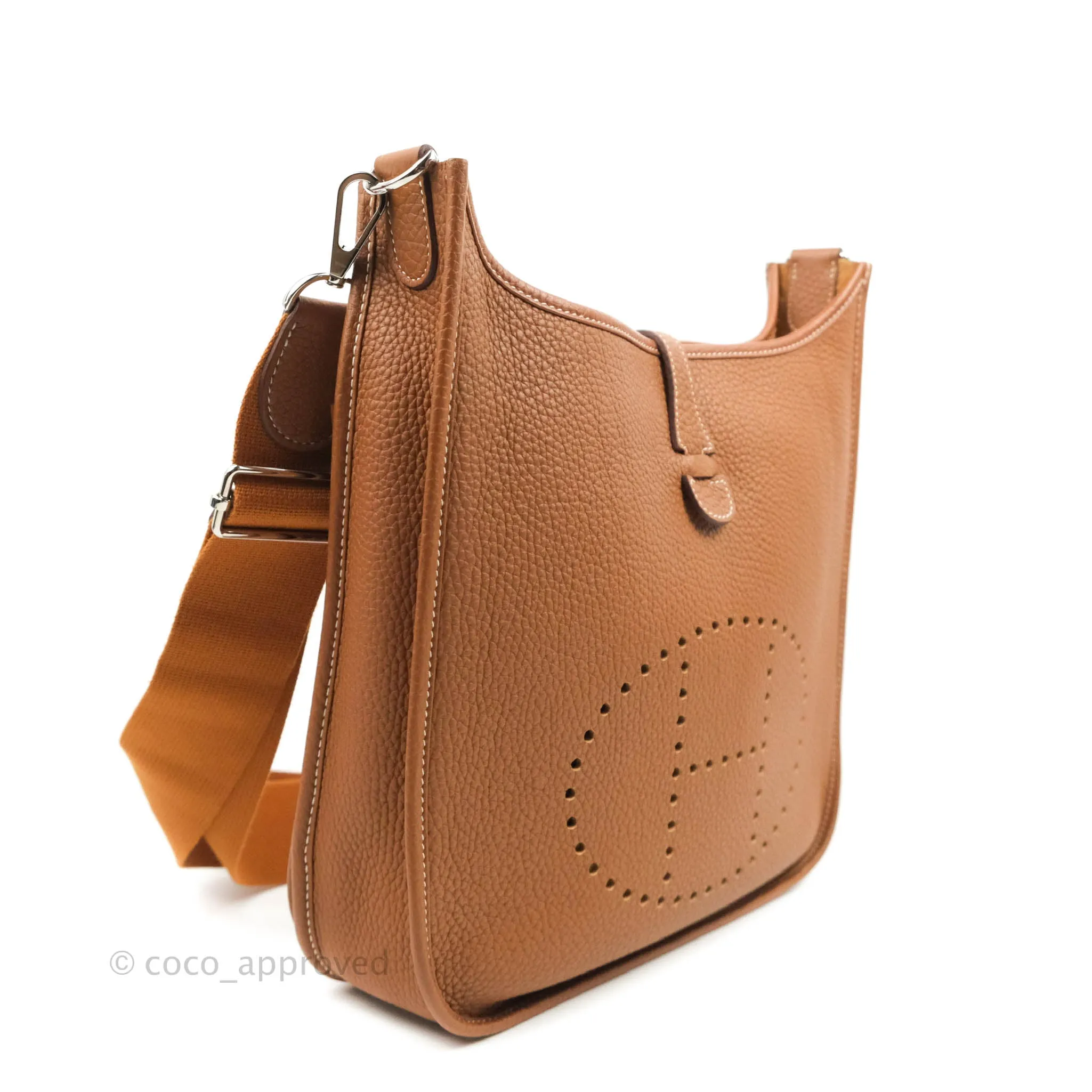 Hermes Evelyne III 29 Gold Clemence Palladium Hardware