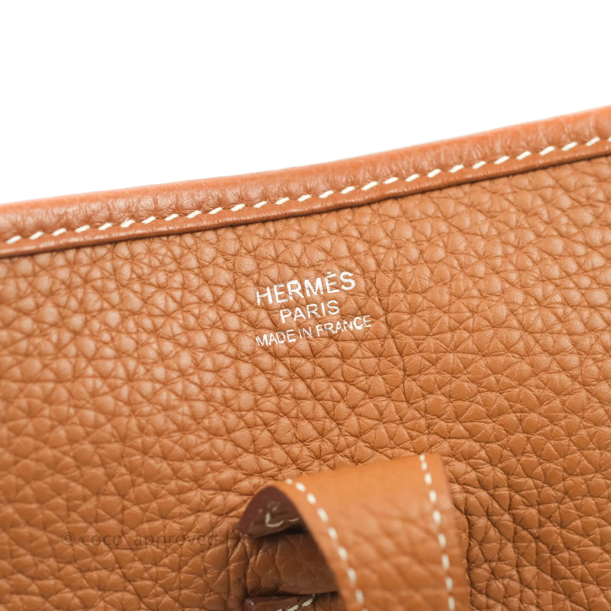 Hermes Evelyne III 29 Gold Clemence Palladium Hardware