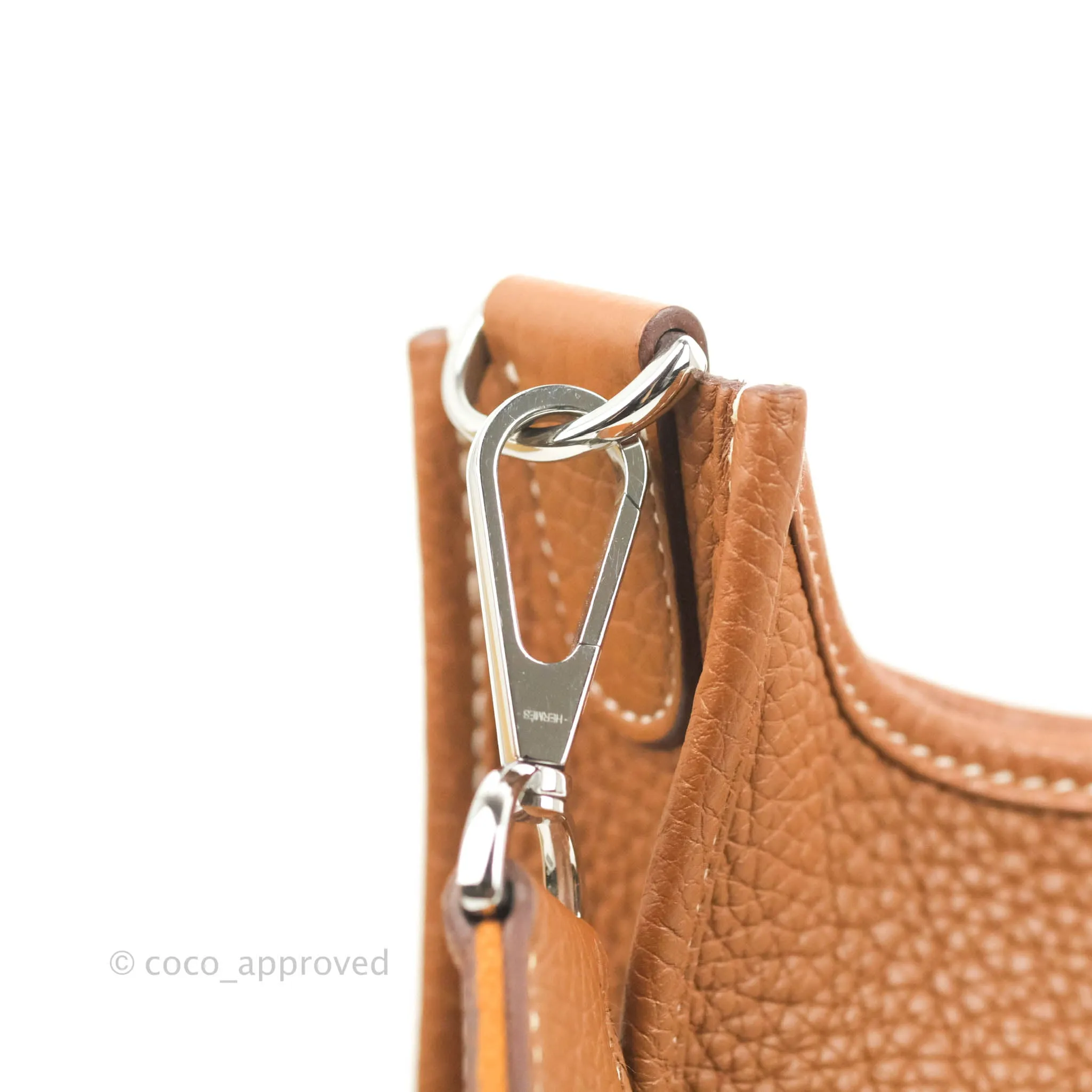 Hermes Evelyne III 29 Gold Clemence Palladium Hardware