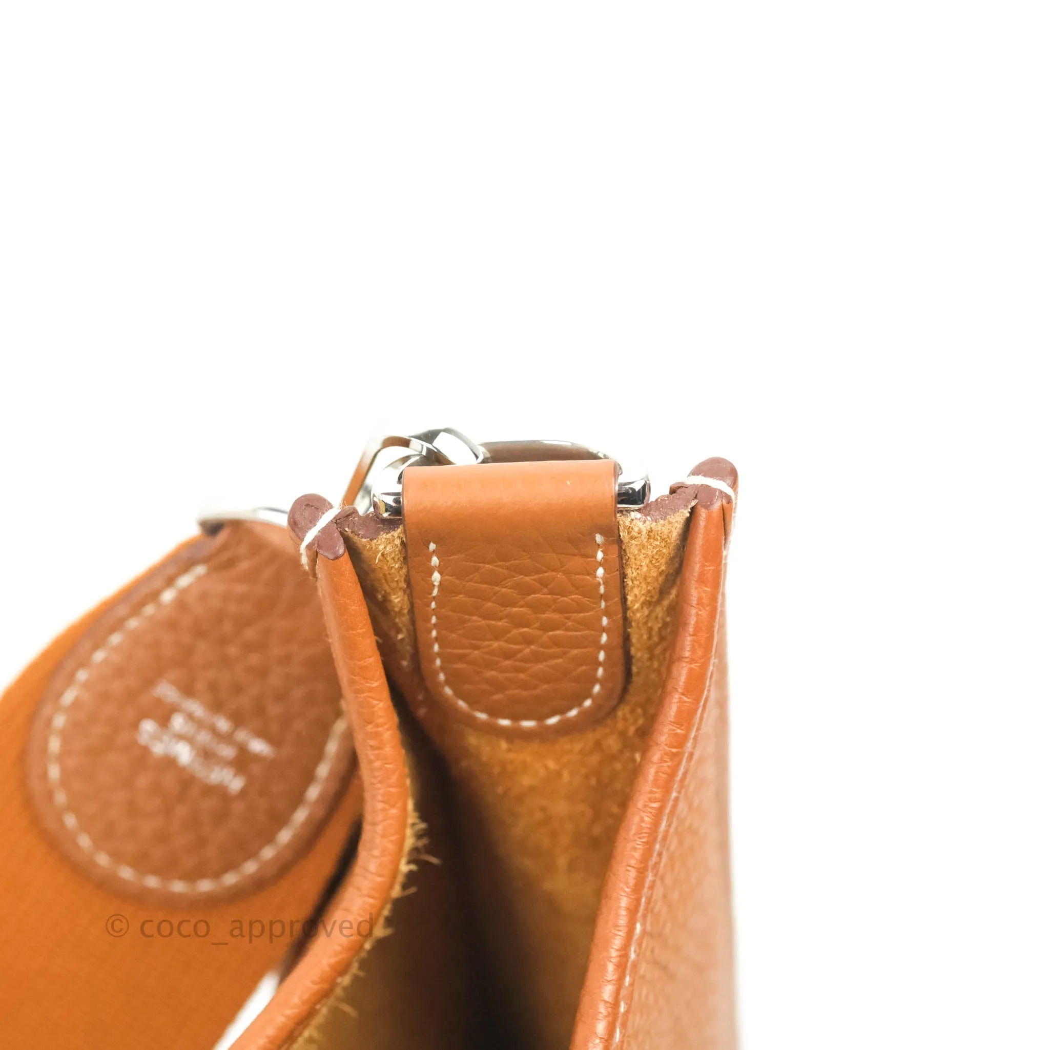 Hermes Evelyne III 29 Gold Clemence Palladium Hardware