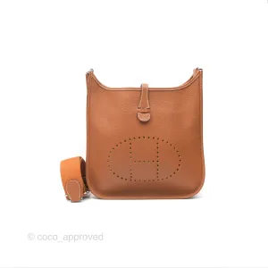 Hermes Evelyne III 29 Gold Clemence Palladium Hardware