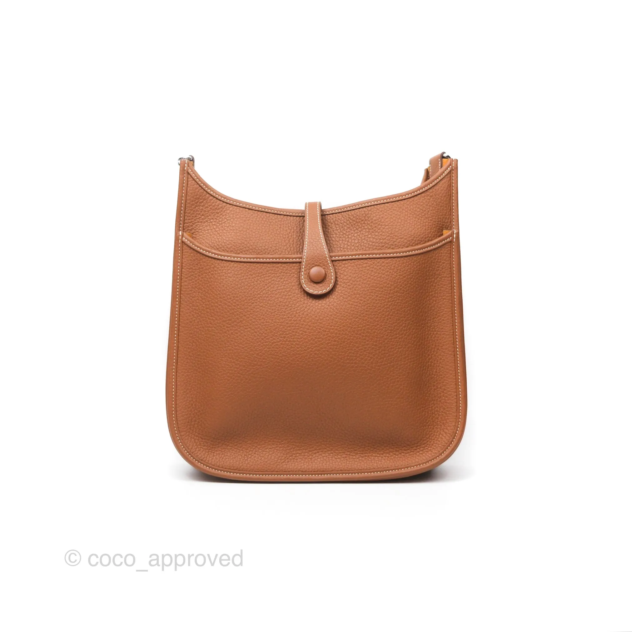 Hermes Evelyne III 29 Gold Clemence Palladium Hardware