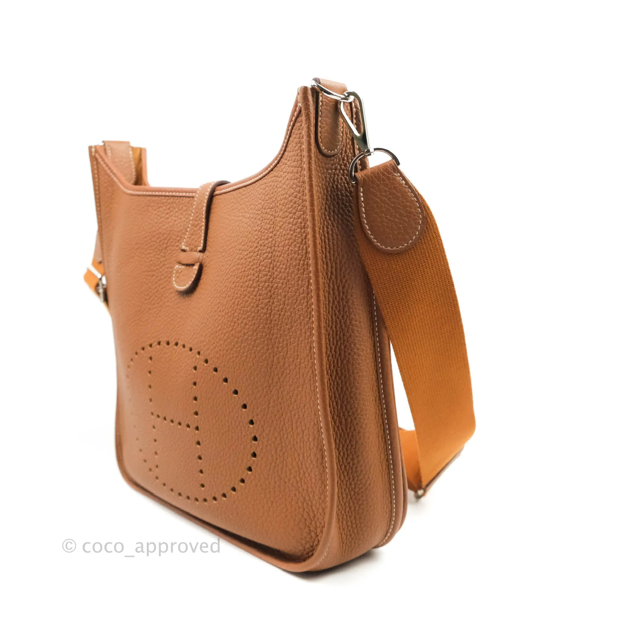 Hermes Evelyne III 29 Gold Clemence Palladium Hardware