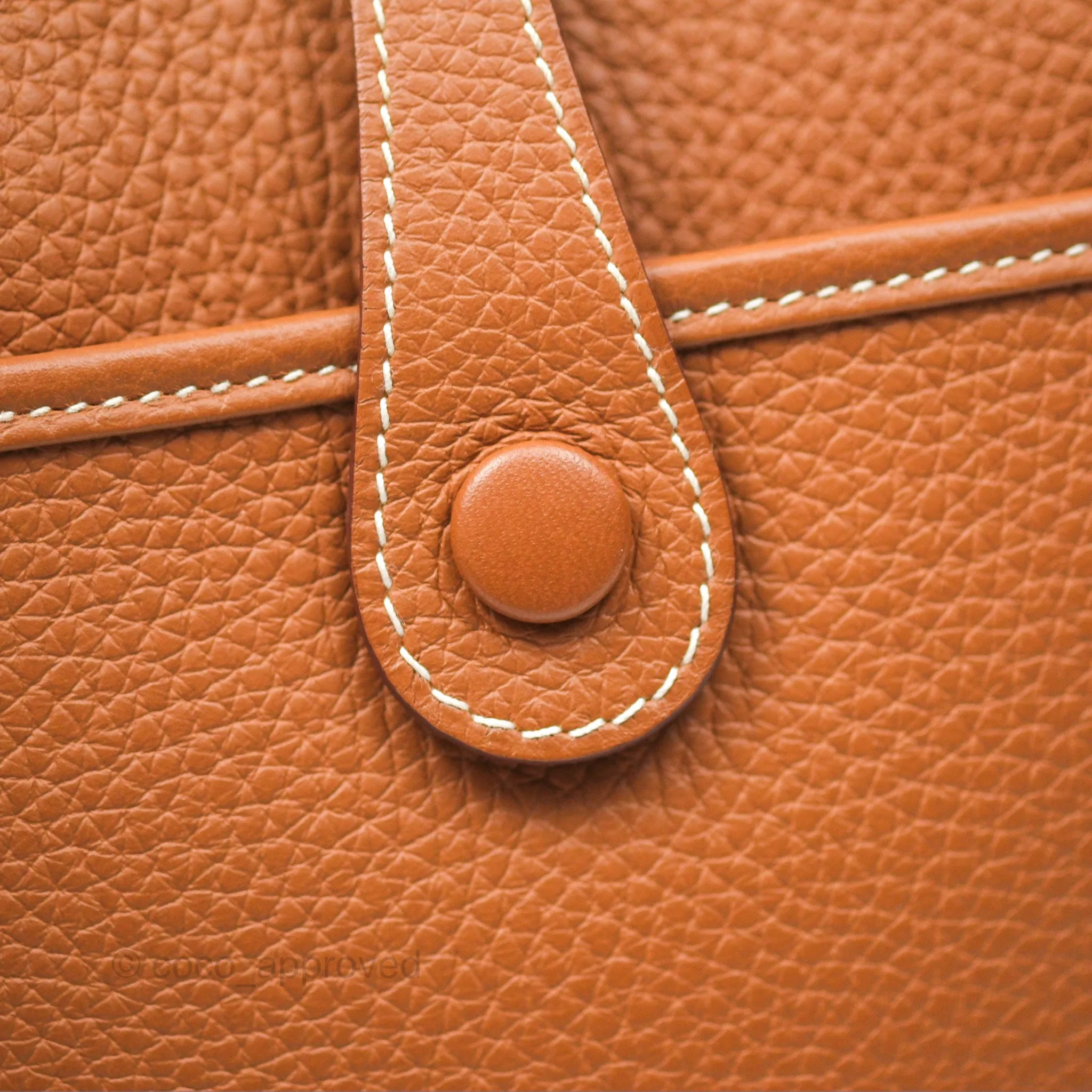 Hermes Evelyne III 29 Gold Clemence Palladium Hardware