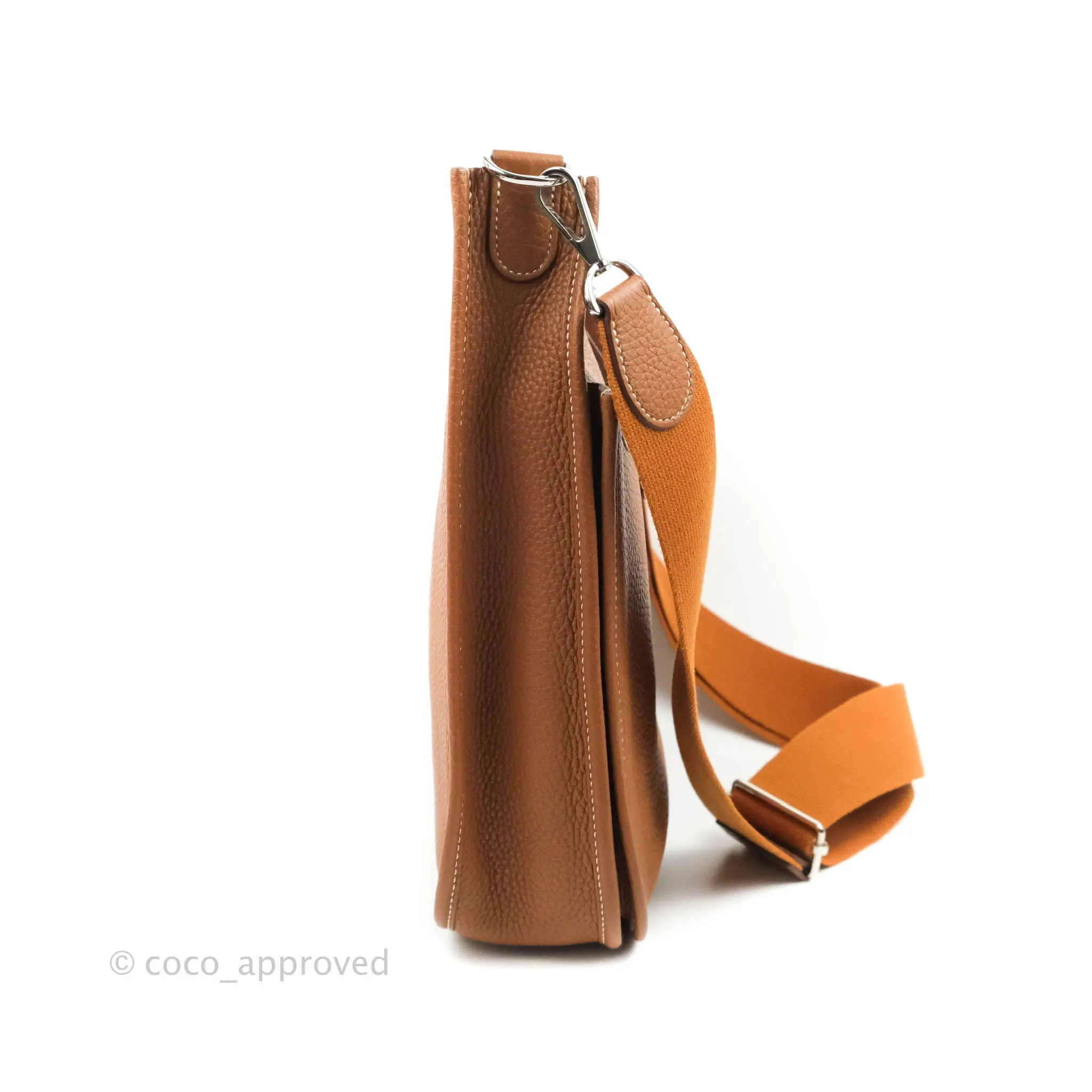 Hermes Evelyne III 29 Gold Clemence Palladium Hardware