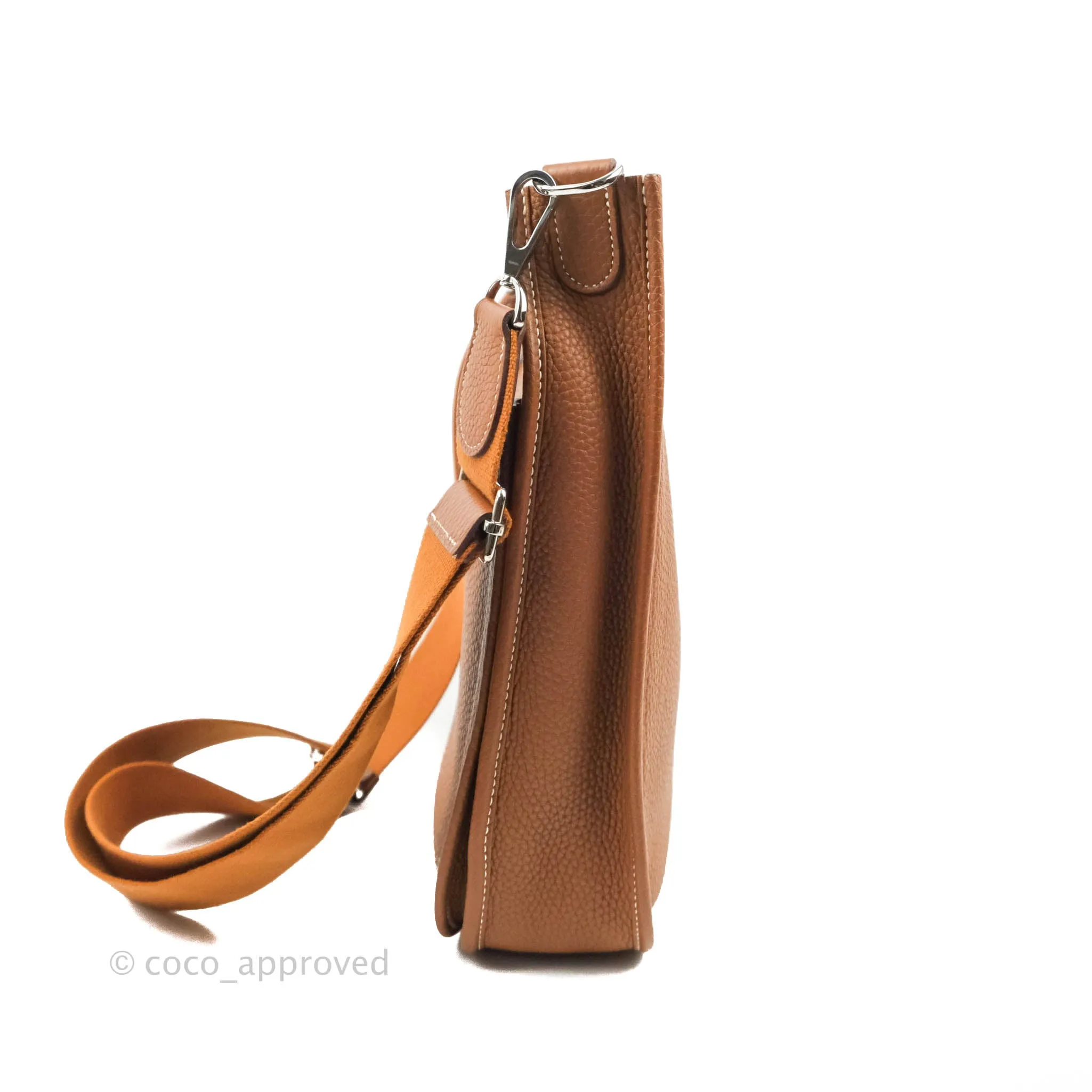 Hermes Evelyne III 29 Gold Clemence Palladium Hardware