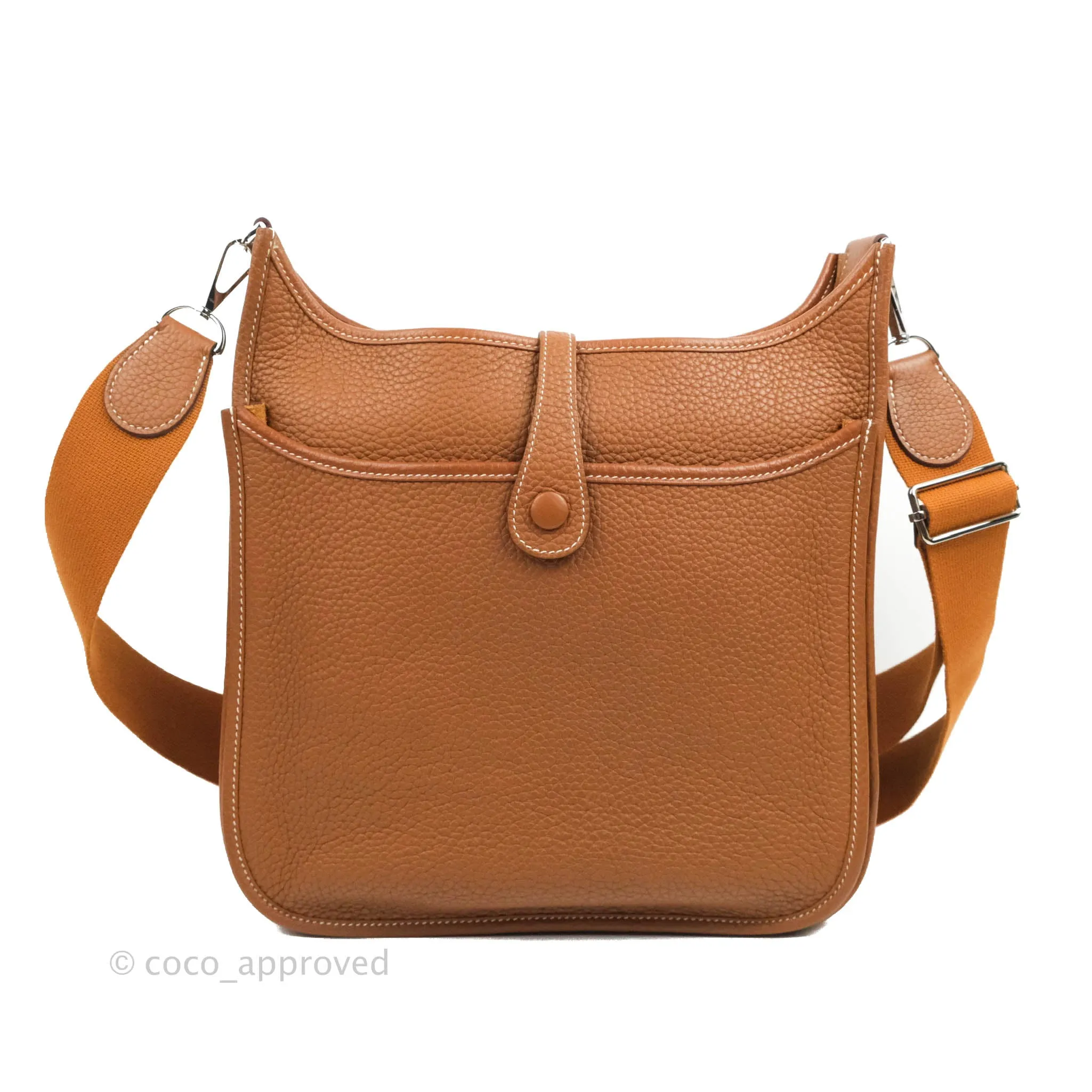 Hermes Evelyne III 29 Gold Clemence Palladium Hardware