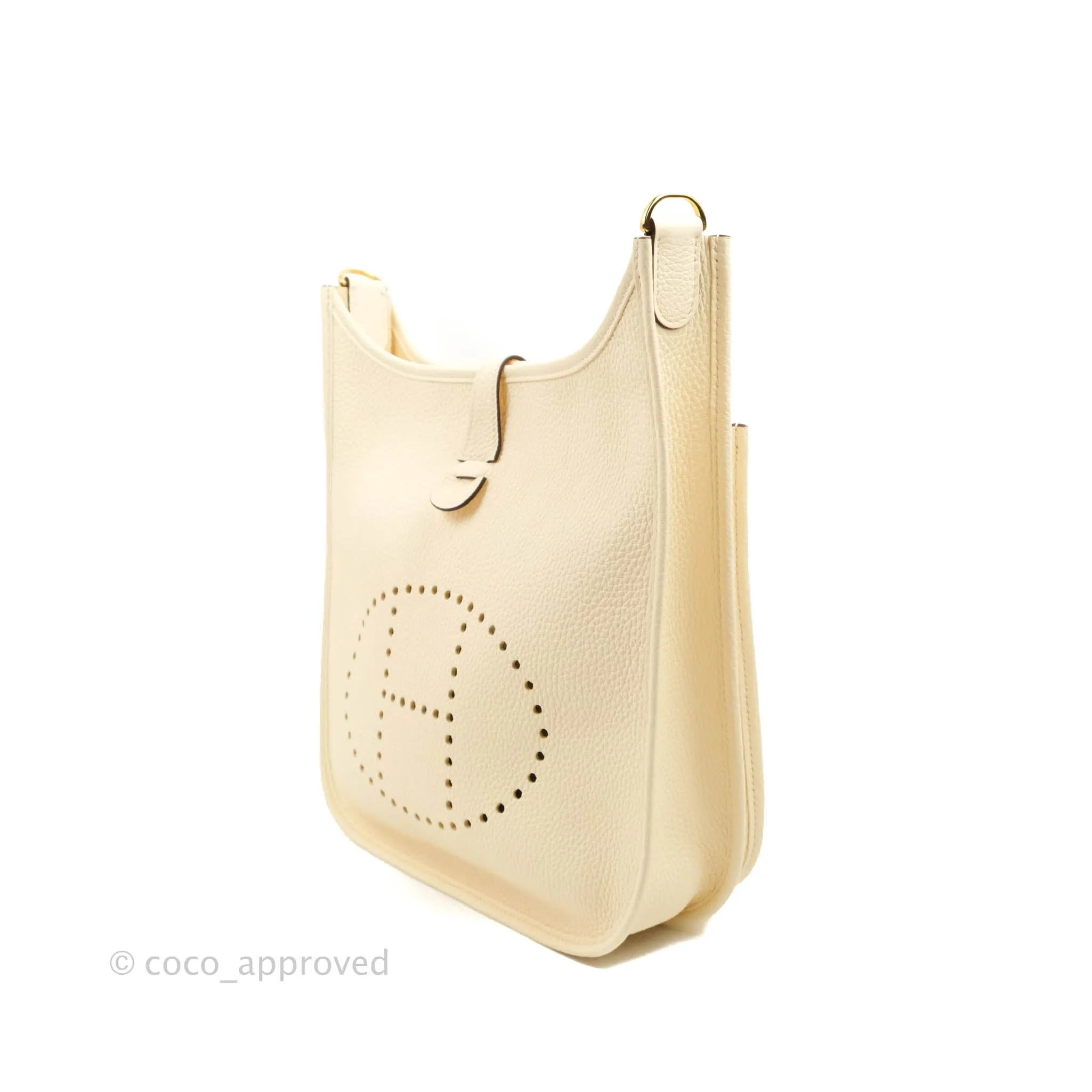 Hermes Evelyne III 29 Nata Clemence Gold Hardware