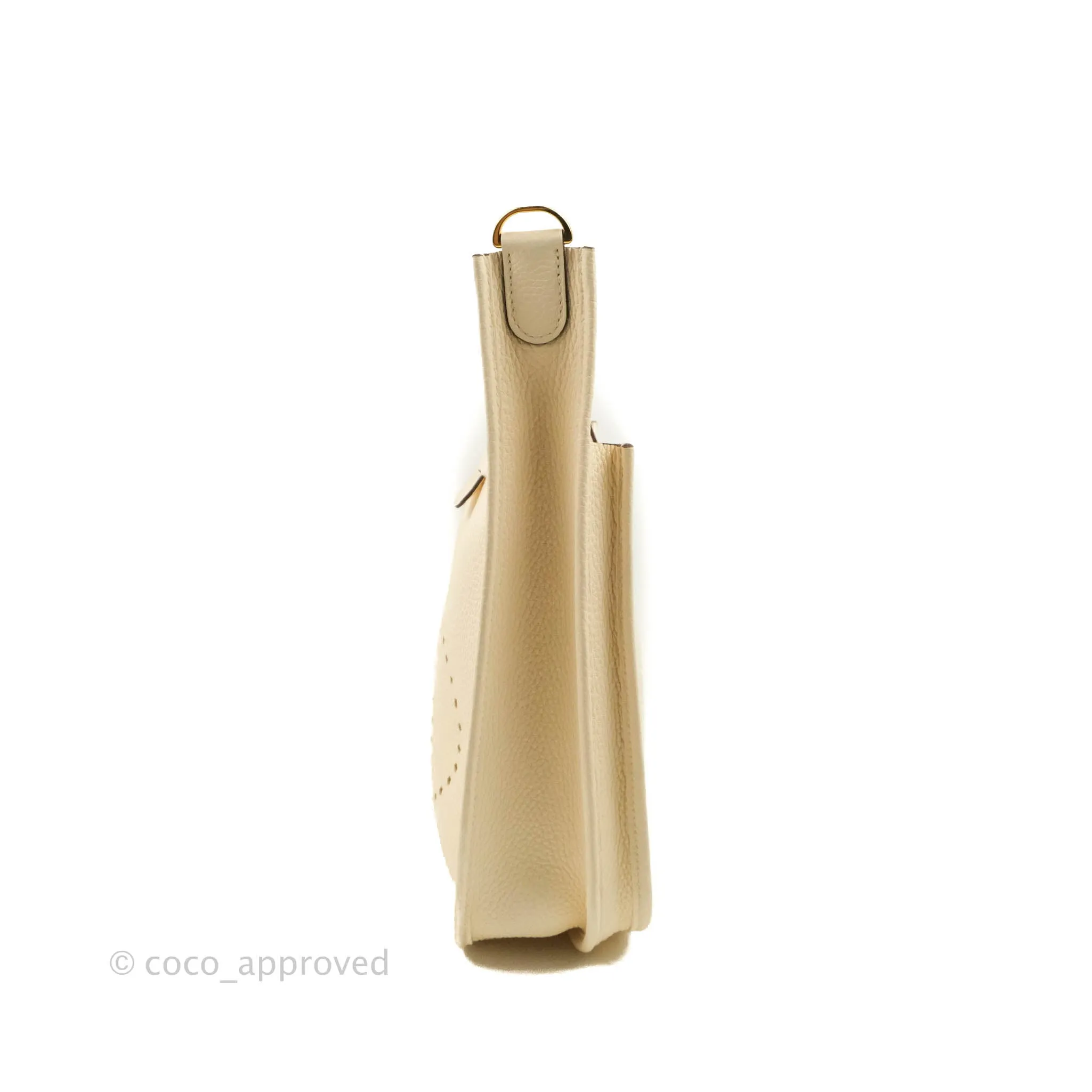 Hermes Evelyne III 29 Nata Clemence Gold Hardware