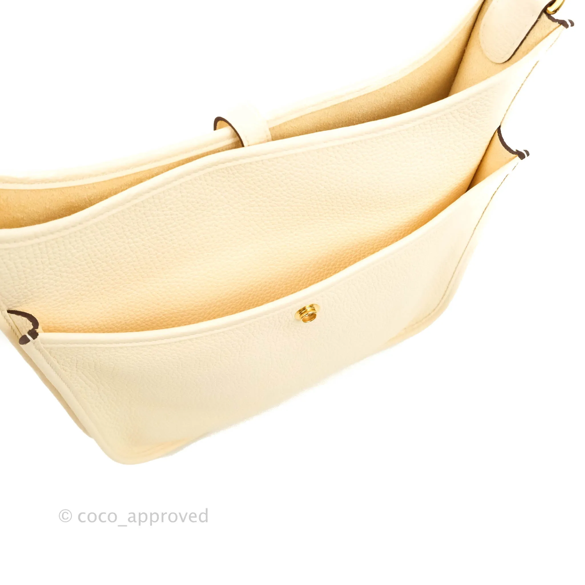 Hermes Evelyne III 29 Nata Clemence Gold Hardware