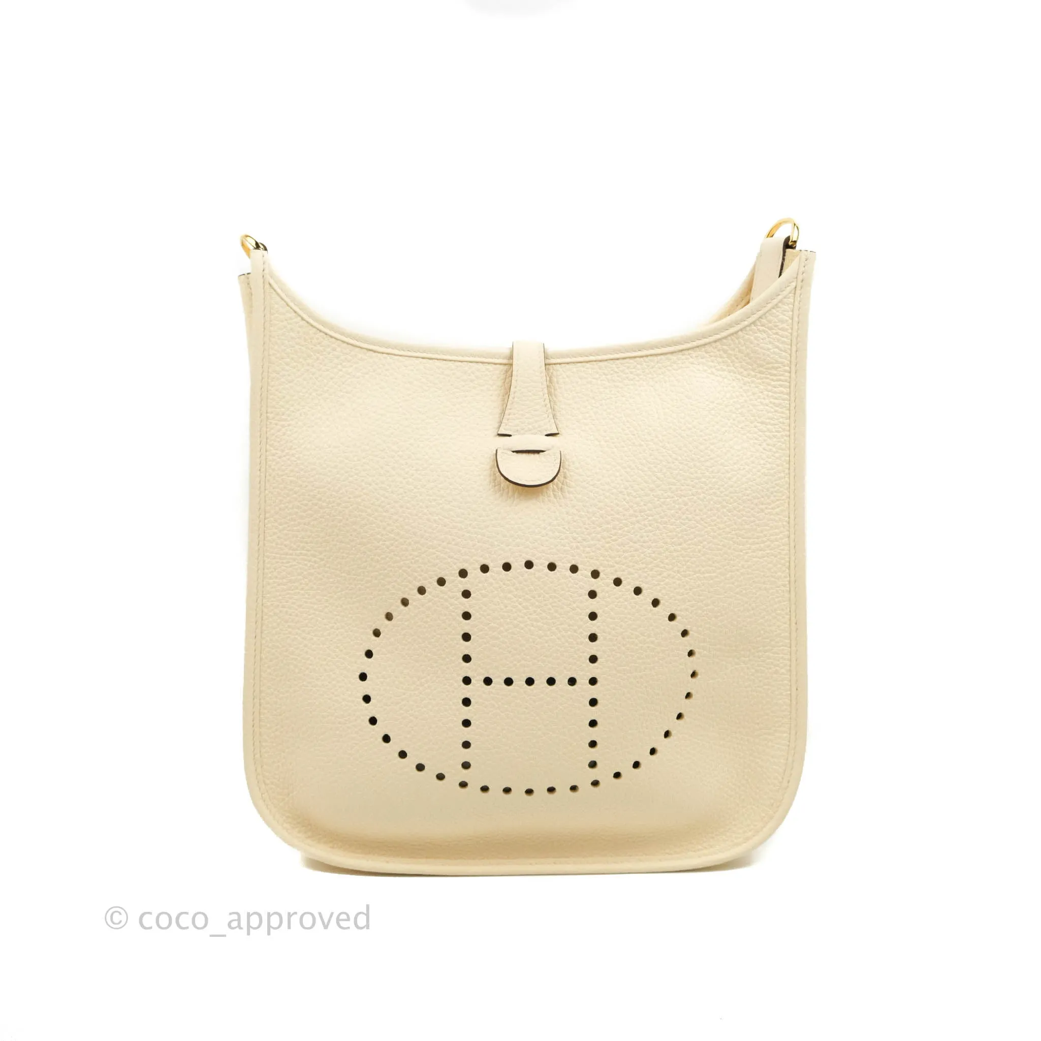Hermes Evelyne III 29 Nata Clemence Gold Hardware
