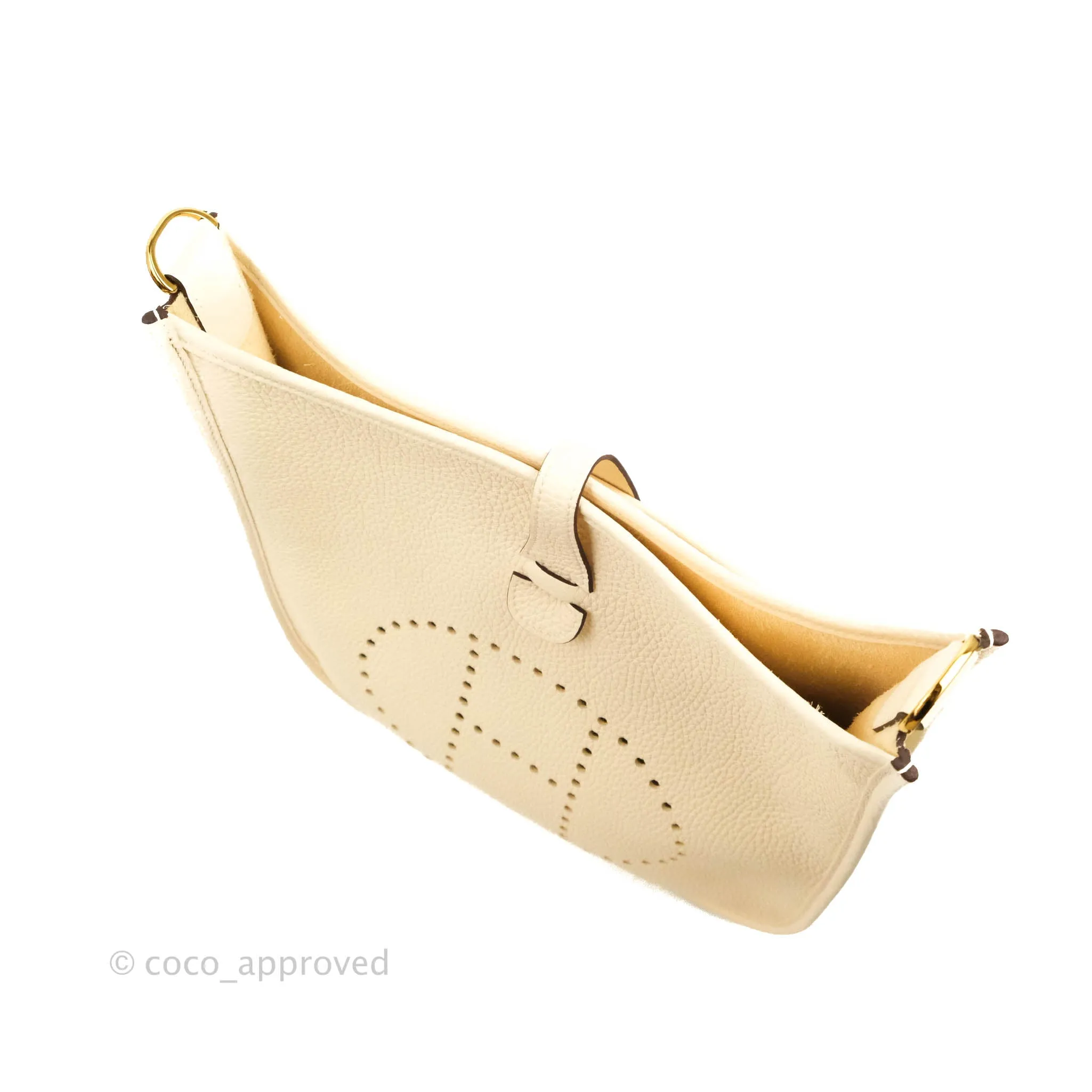 Hermes Evelyne III 29 Nata Clemence Gold Hardware