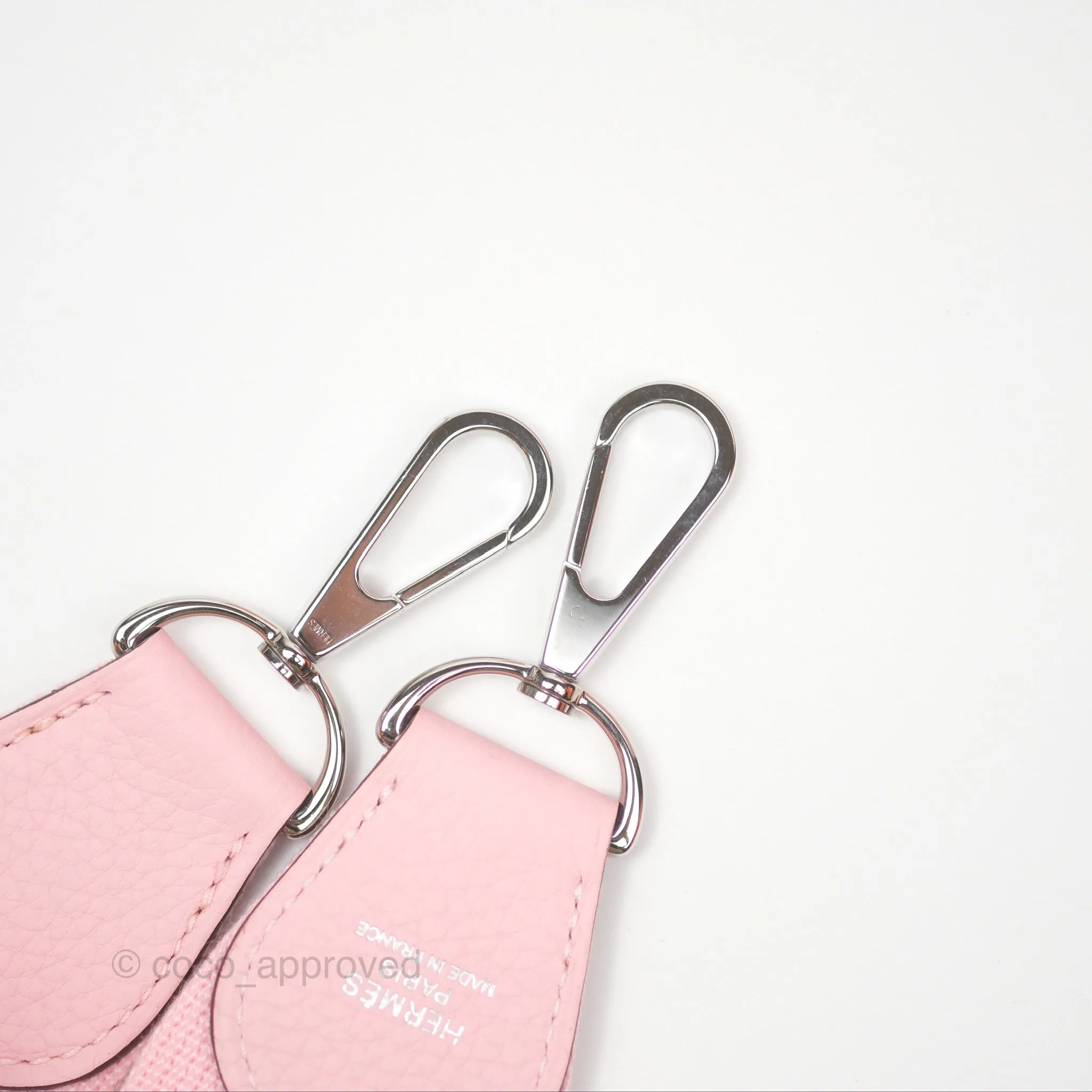 Hermes Evelyne III 29 Rose Sakura 3Q Clemence Palladium Hardware
