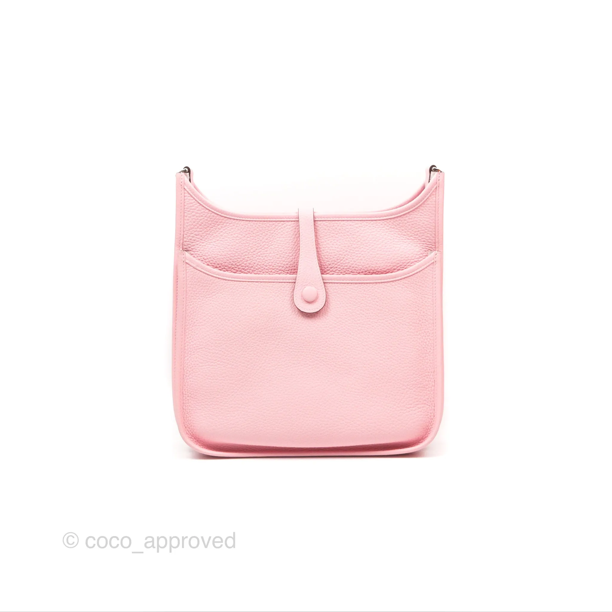 Hermes Evelyne III 29 Rose Sakura 3Q Clemence Palladium Hardware