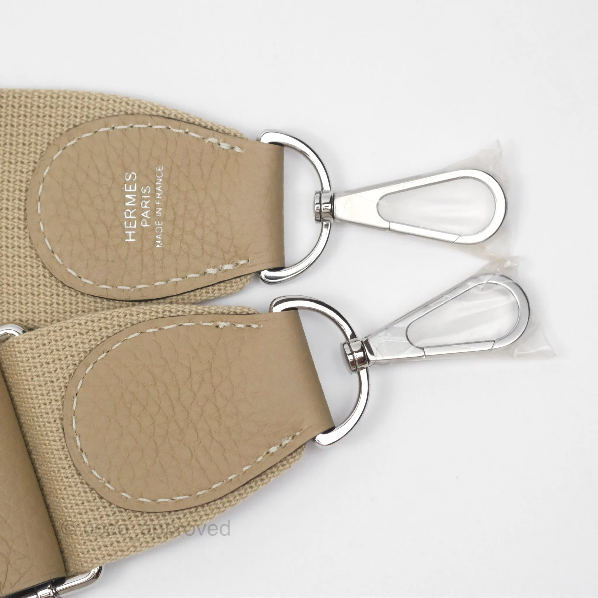 Hermes Evelyne III 29 Trench S2 Clemence Palladium Hardware