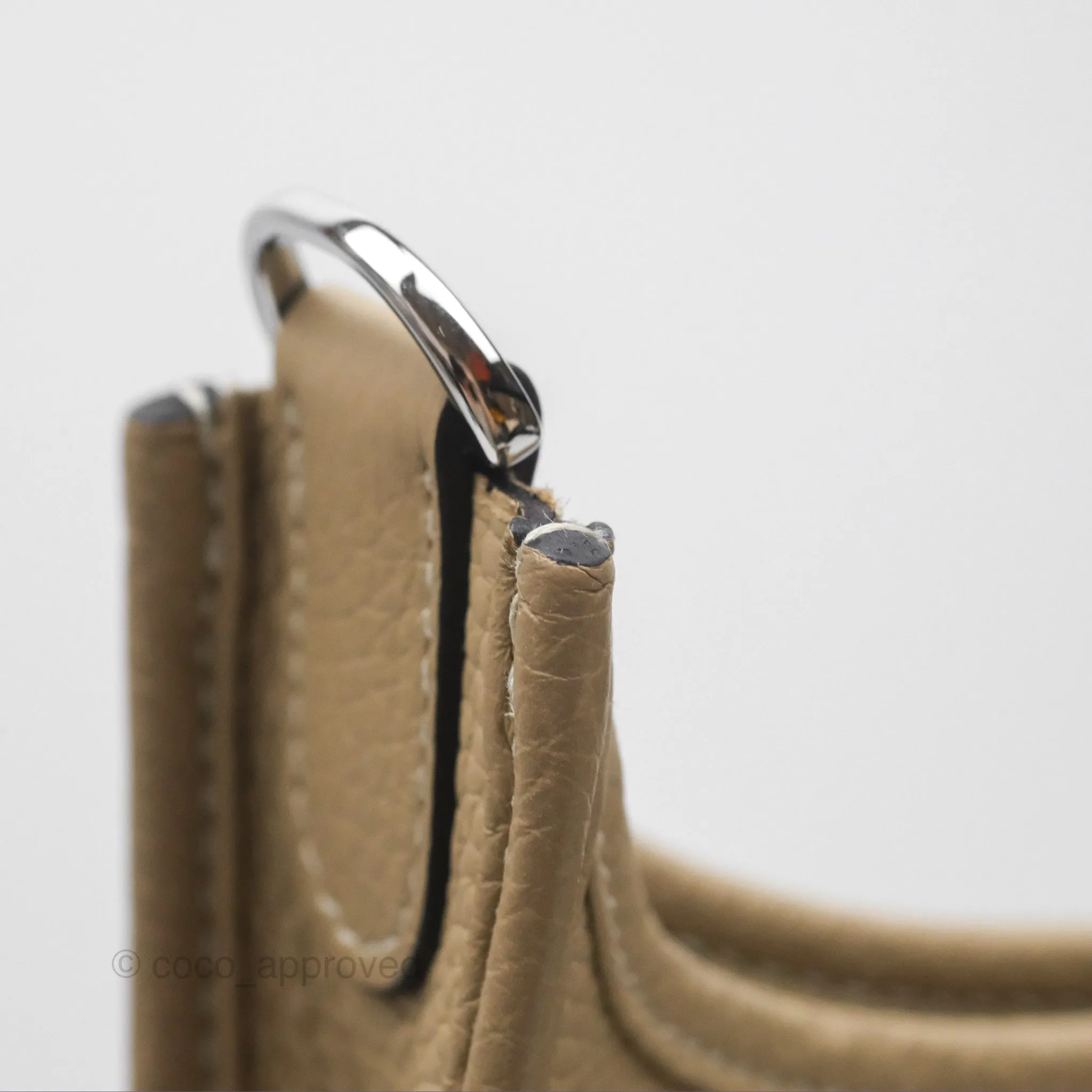 Hermes Evelyne III 29 Trench S2 Clemence Palladium Hardware