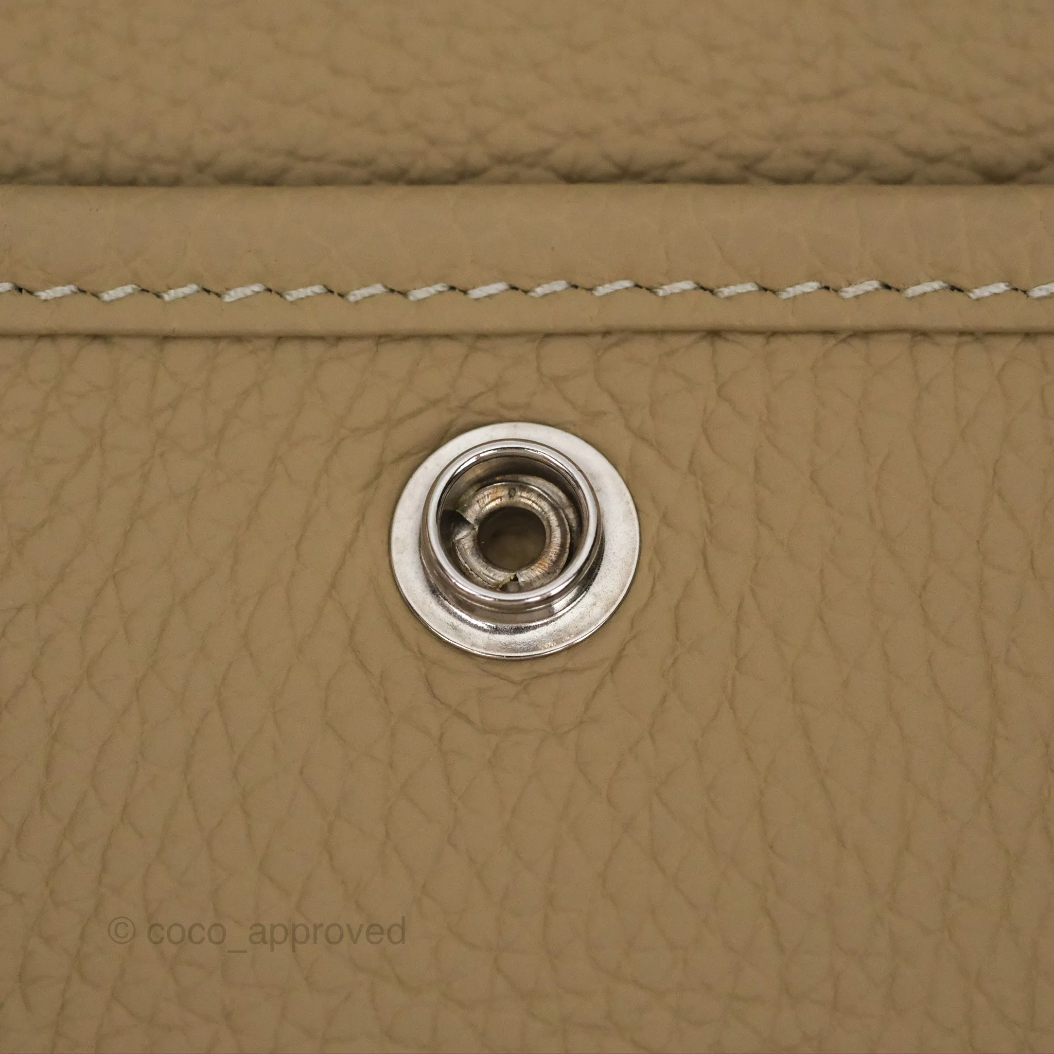 Hermes Evelyne III 29 Trench S2 Clemence Palladium Hardware