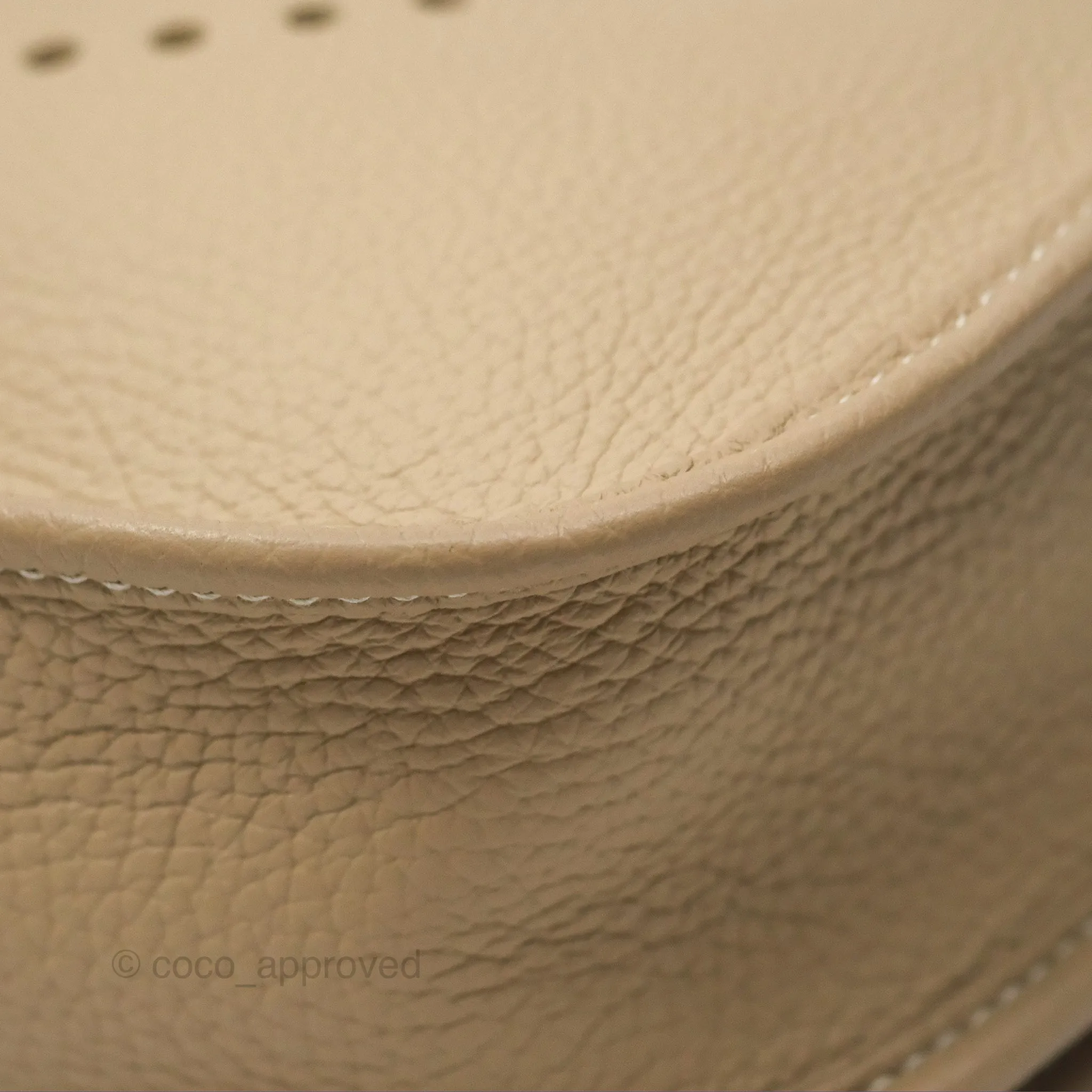 Hermes Evelyne III 29 Trench S2 Clemence Palladium Hardware