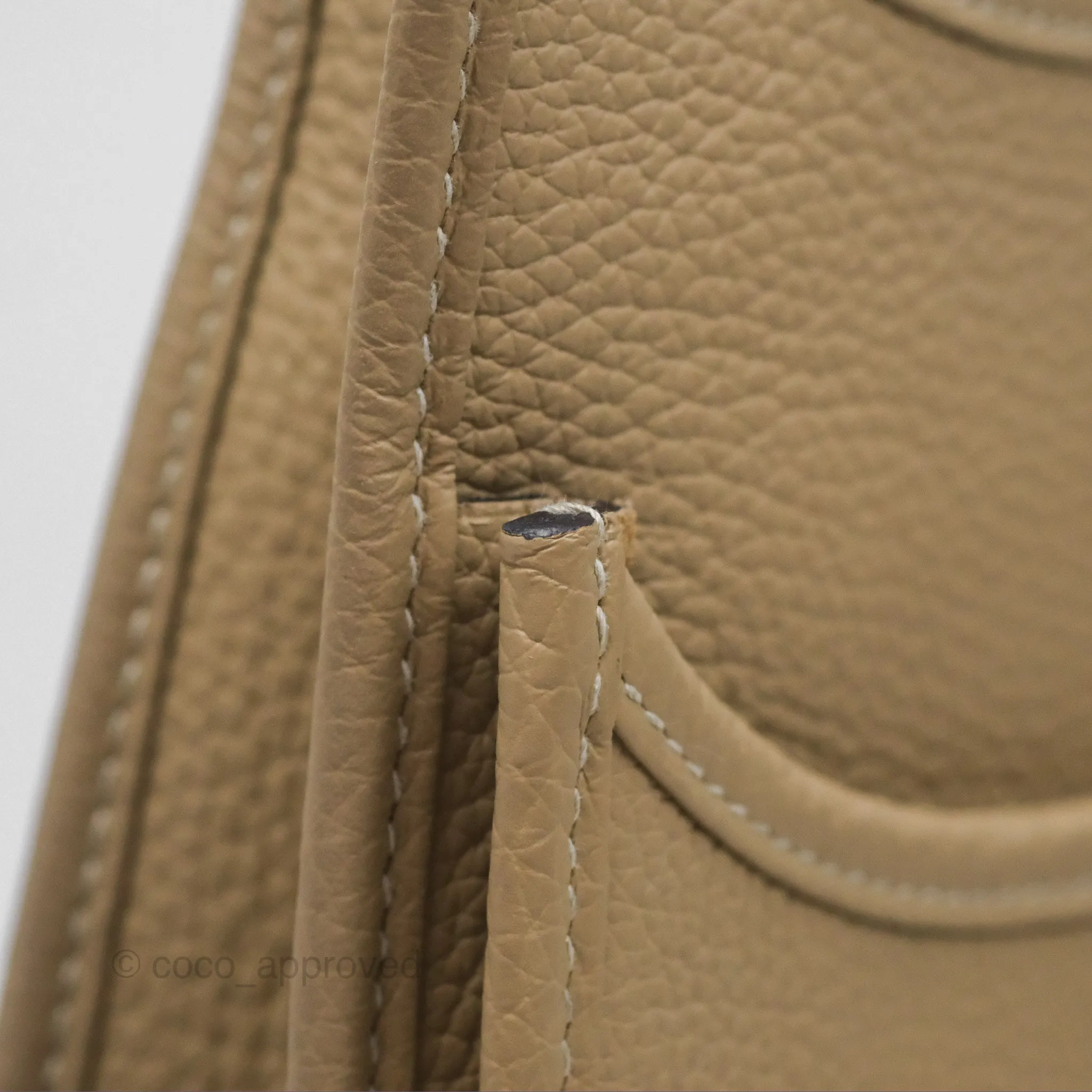 Hermes Evelyne III 29 Trench S2 Clemence Palladium Hardware