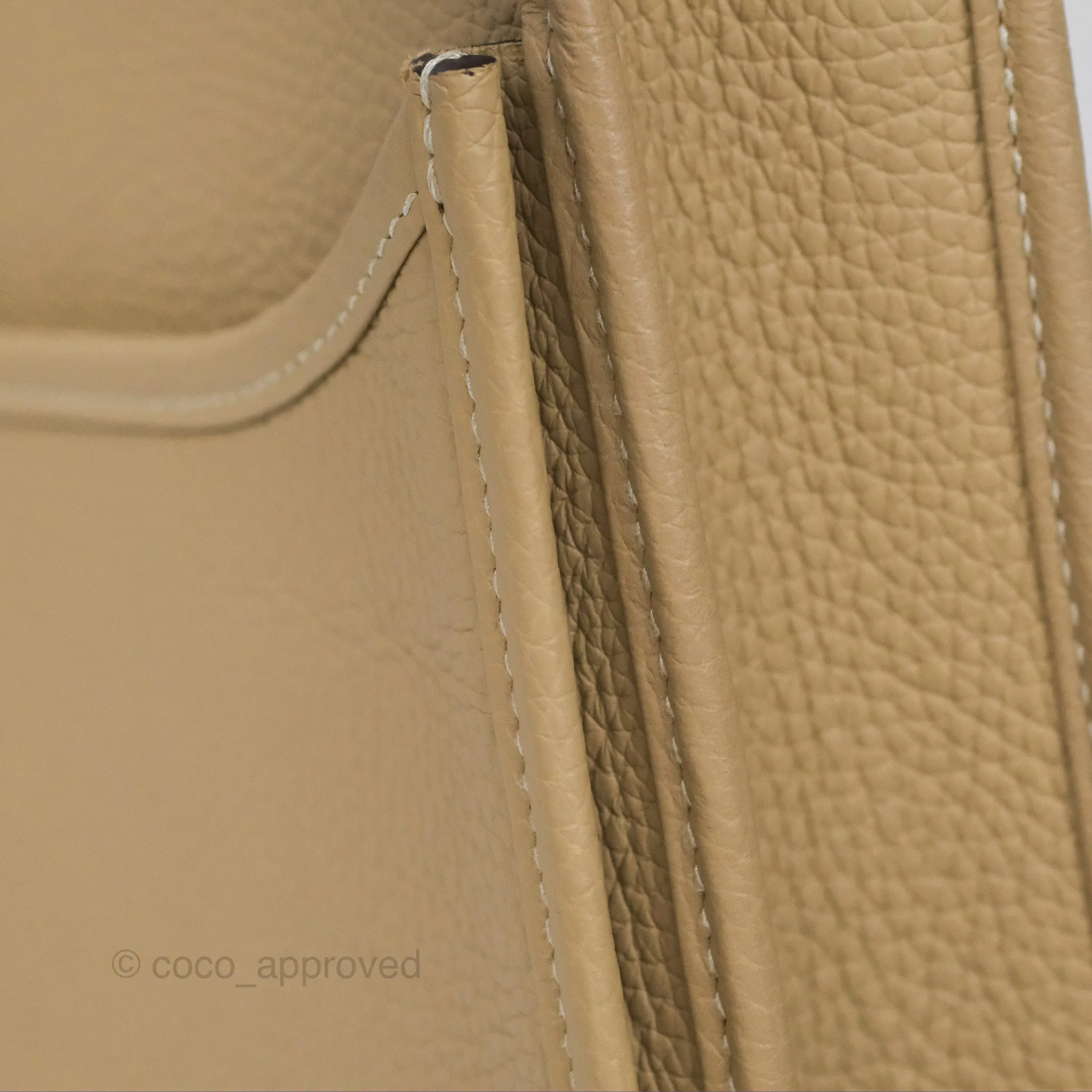 Hermes Evelyne III 29 Trench S2 Clemence Palladium Hardware
