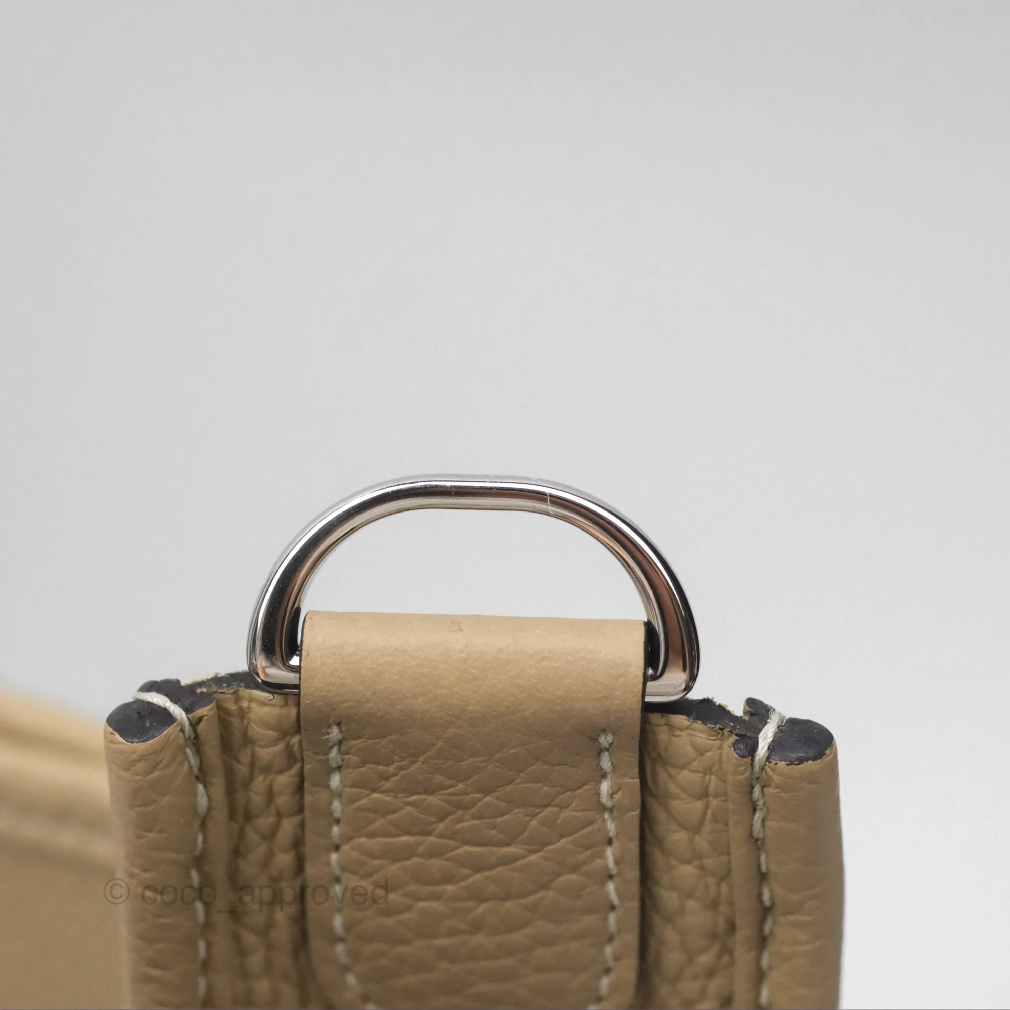 Hermes Evelyne III 29 Trench S2 Clemence Palladium Hardware