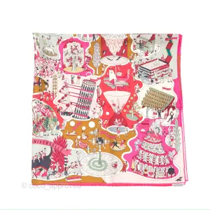 Hermes Exposition Universell Silk Scarf 90