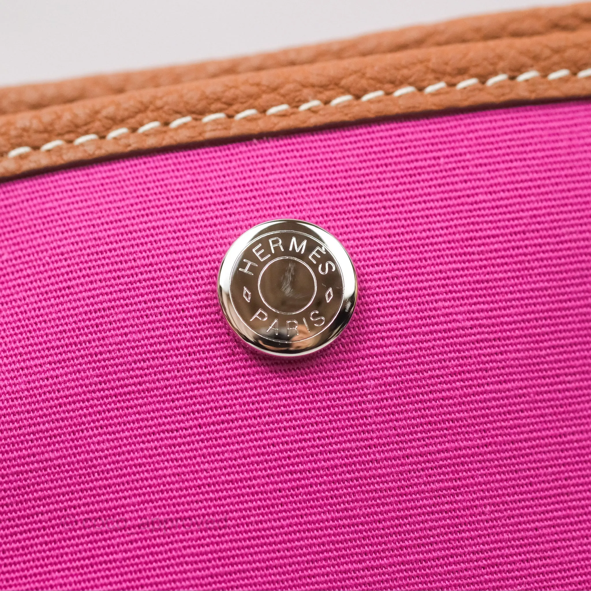 Hermes Garden File 28 Magnolia Canvas Gold Negonda