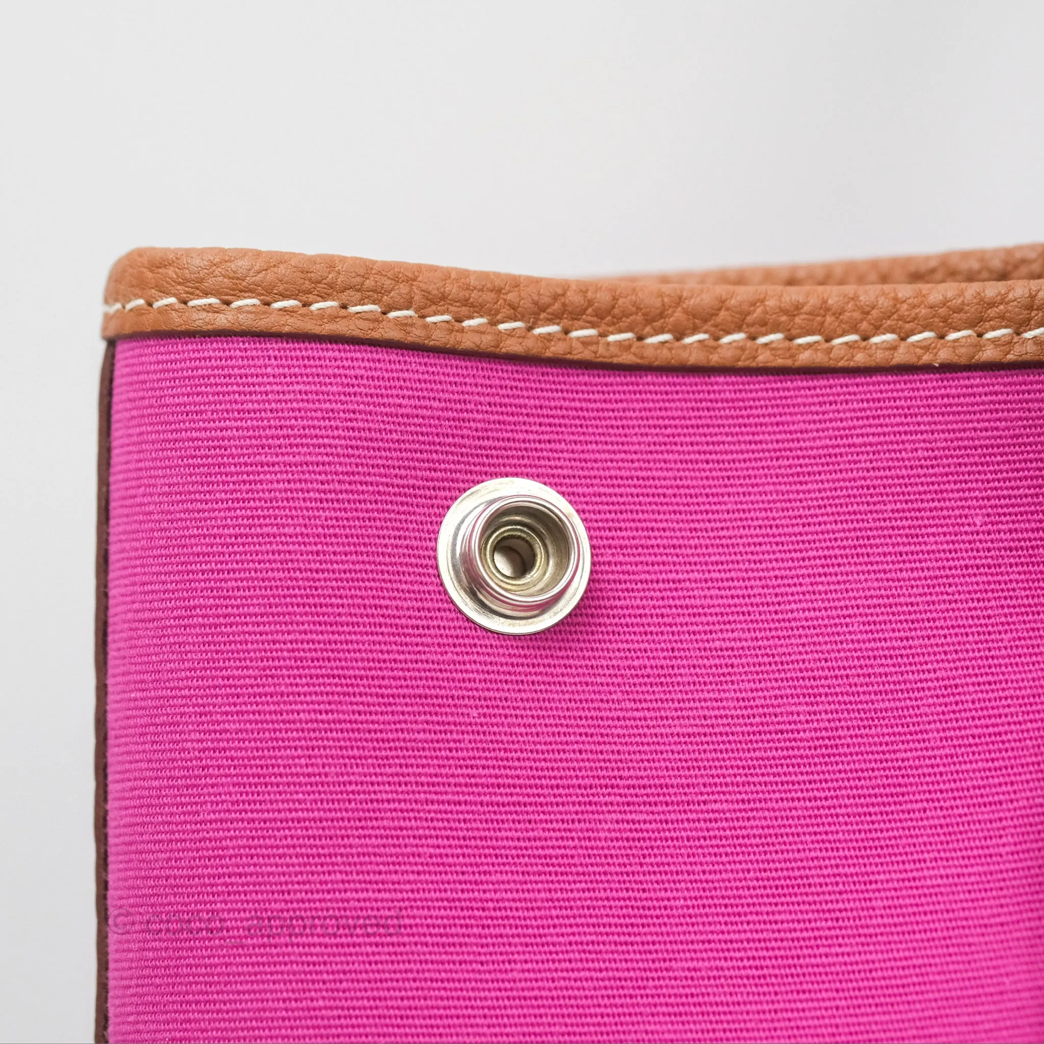 Hermes Garden File 28 Magnolia Canvas Gold Negonda