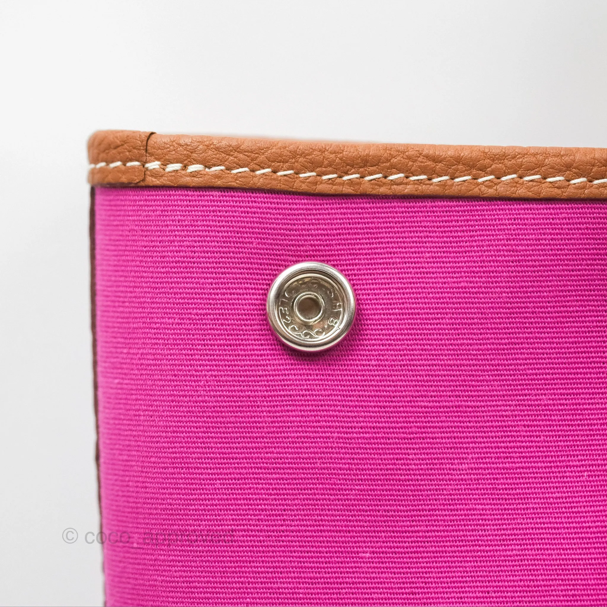 Hermes Garden File 28 Magnolia Canvas Gold Negonda