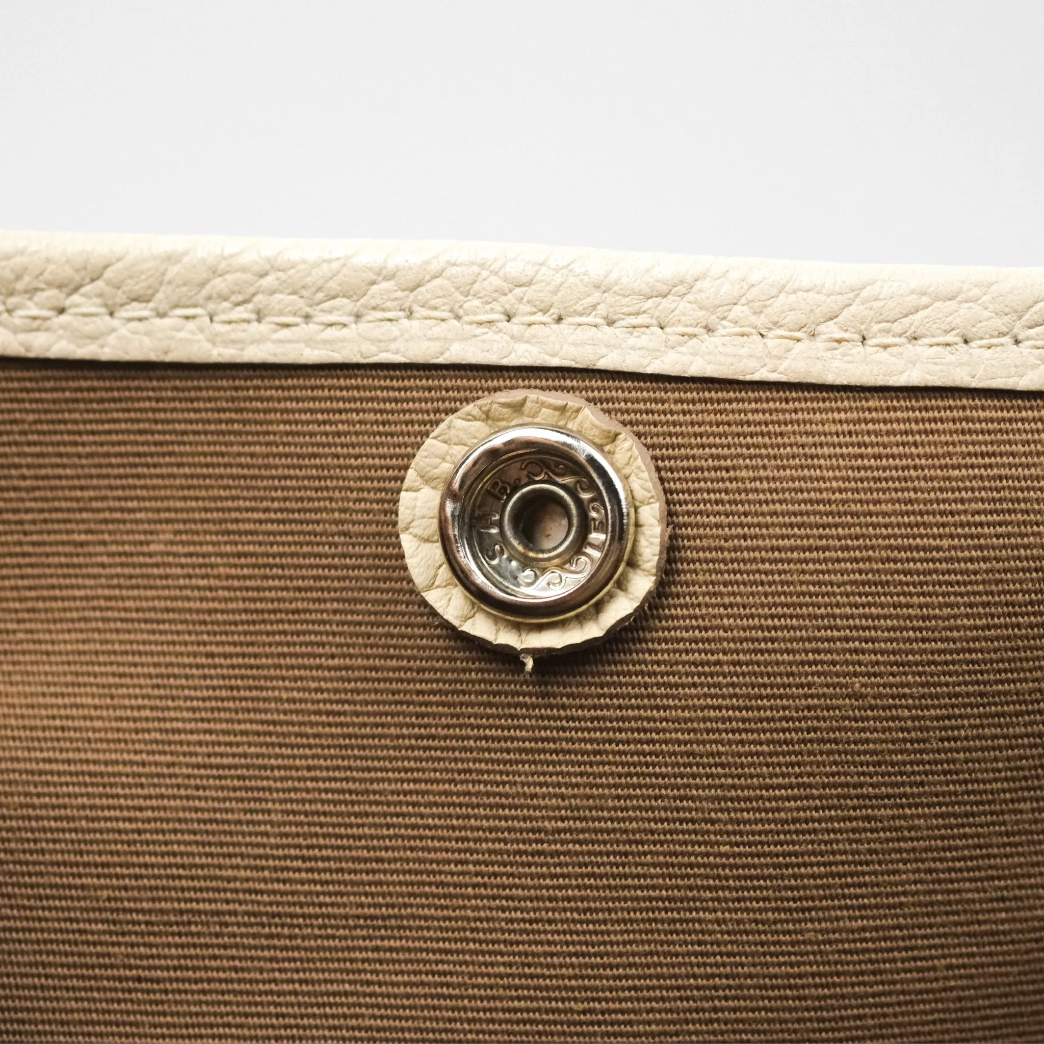 Hermes Garden Party 30 Etoupe 18 Canvas Craie 10