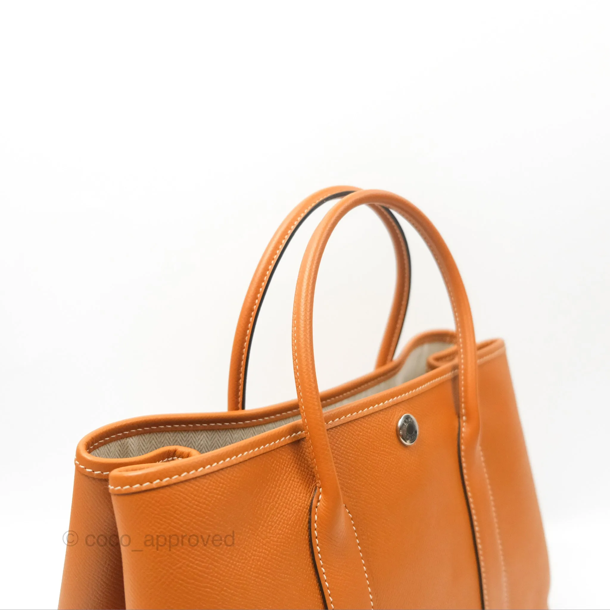 Hermes Garden Party 30 Toffee Epsom