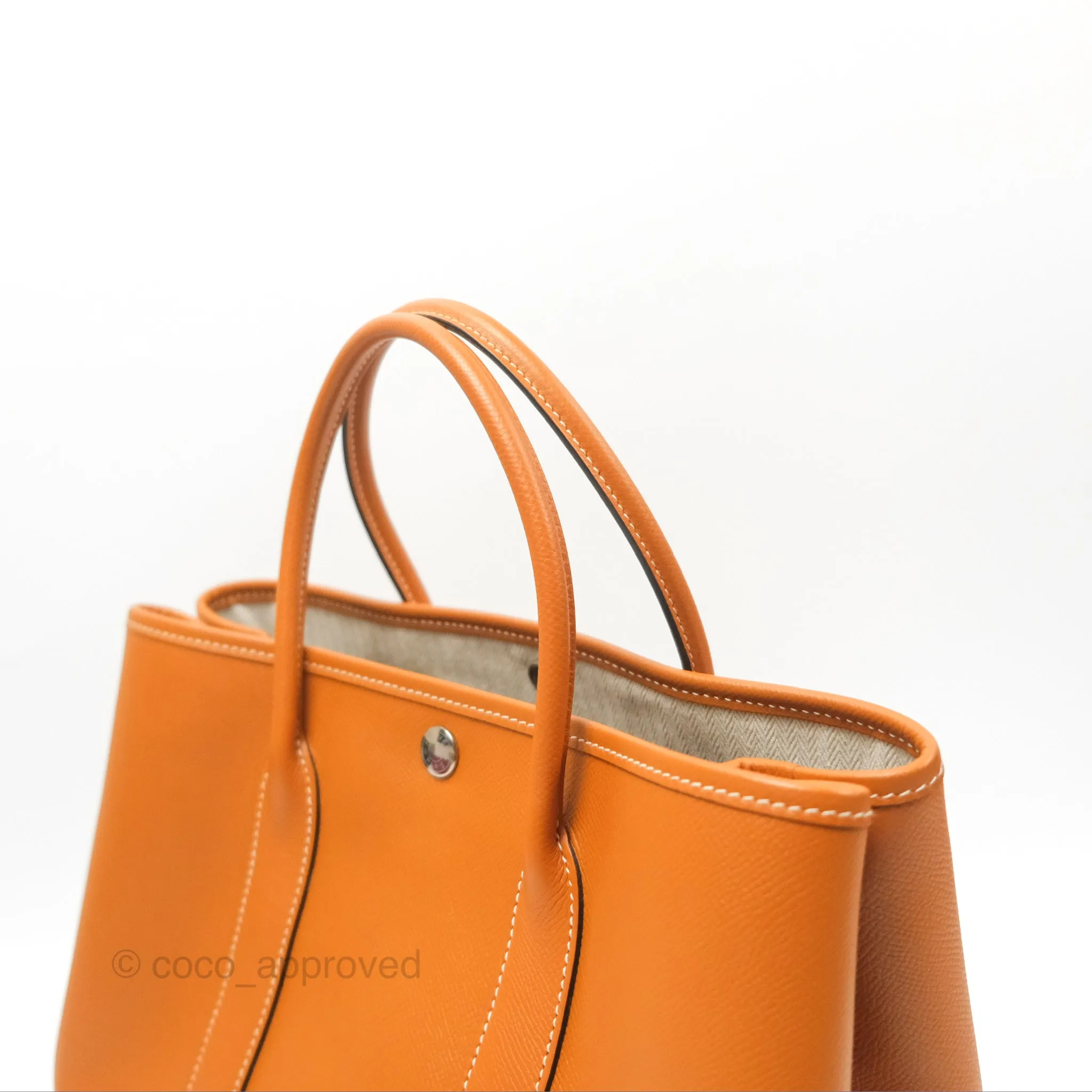 Hermes Garden Party 30 Toffee Epsom