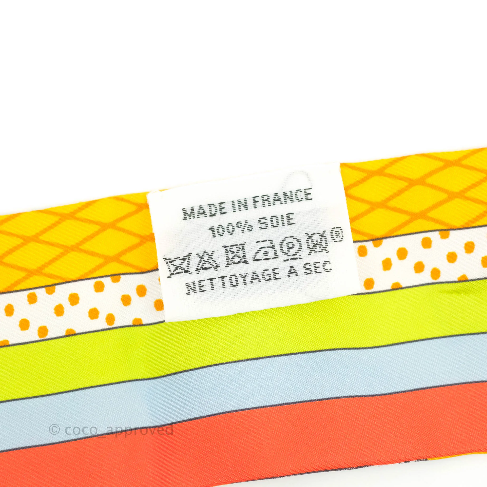 Hermes Grand Theatre Nouveau Twilly Soleil/Vert Fluo/Multic