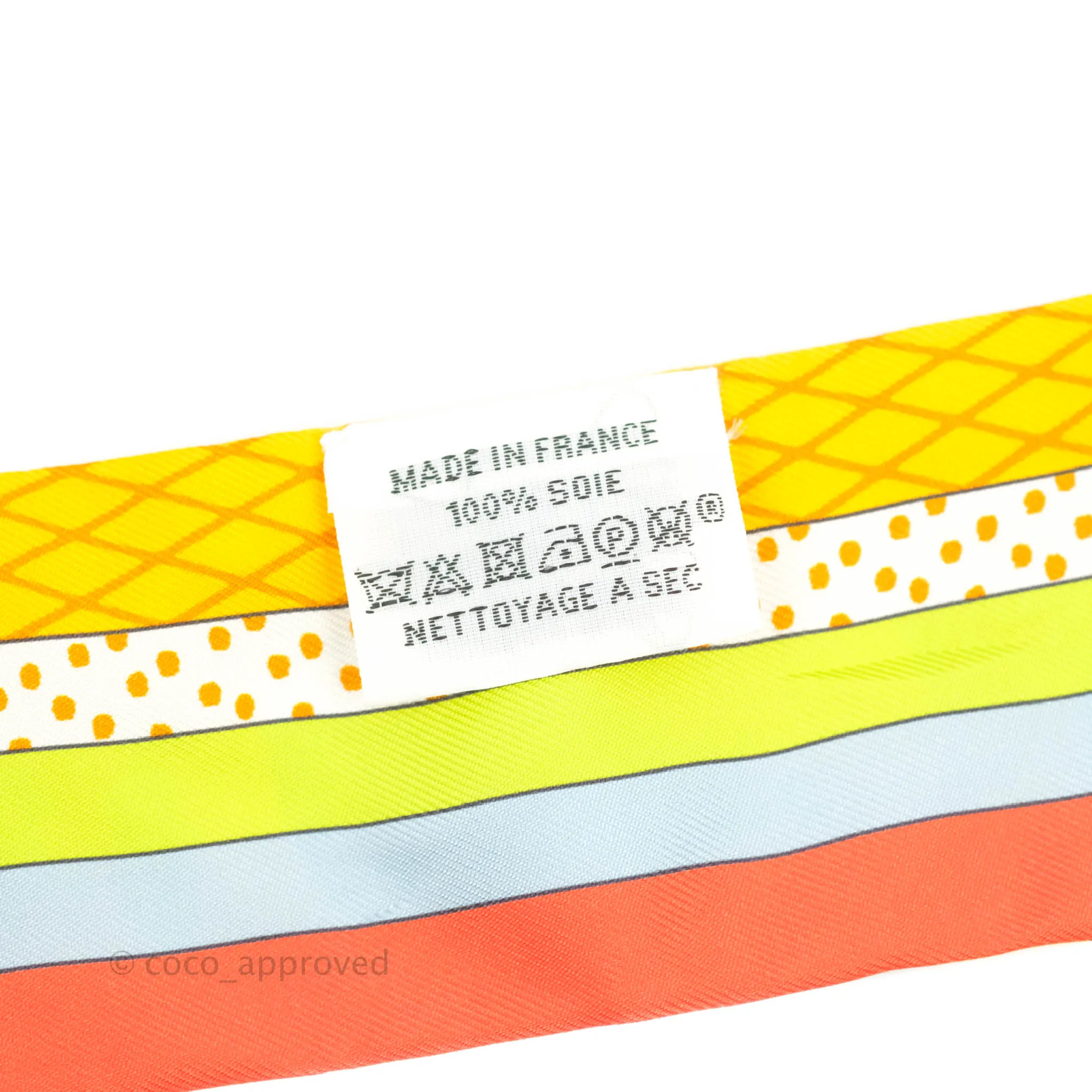 Hermes Grand Theatre Nouveau Twilly Soleil/Vert Fluo/Multic