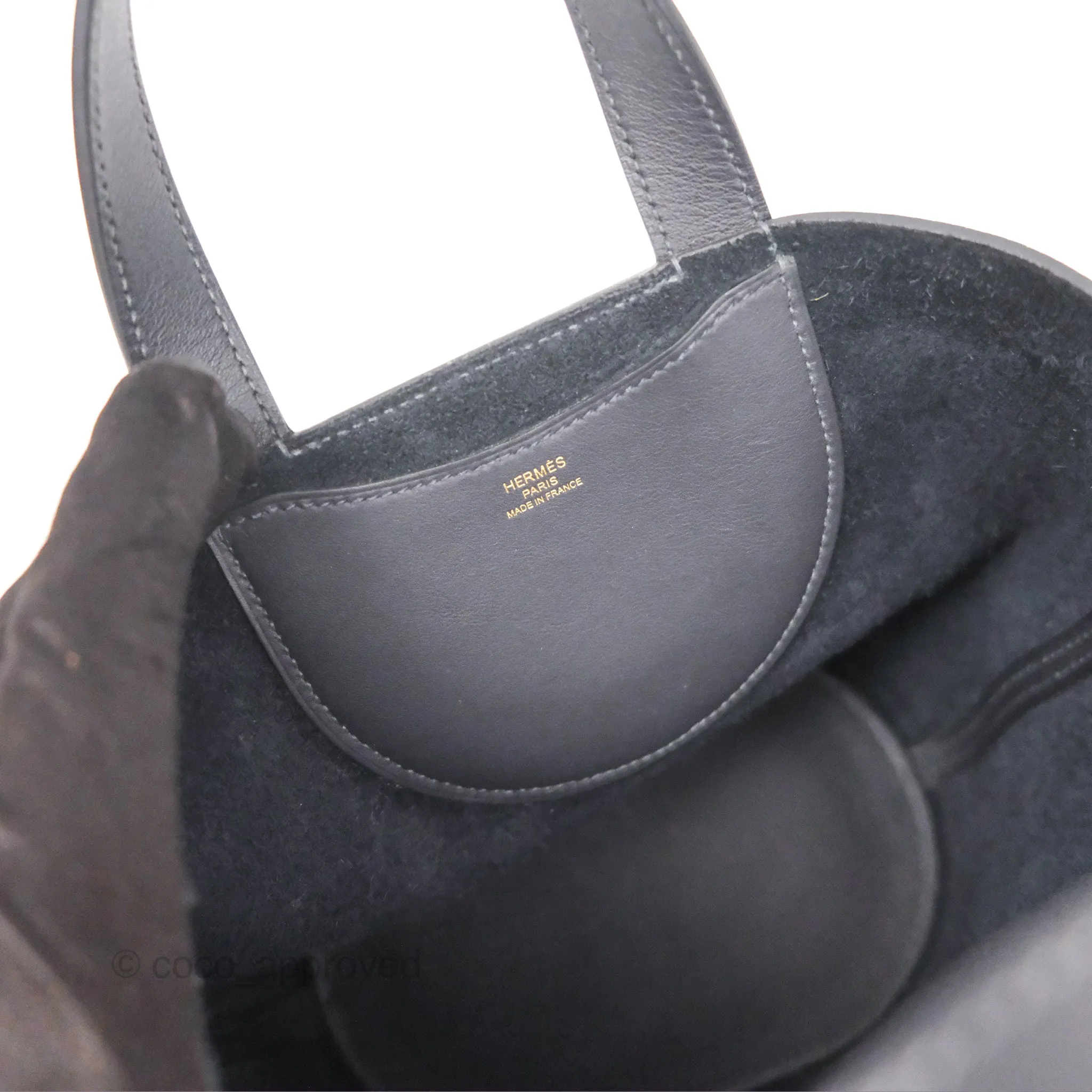 Hermes In-The-Loop 18 Caban Clemence Gold Hardware